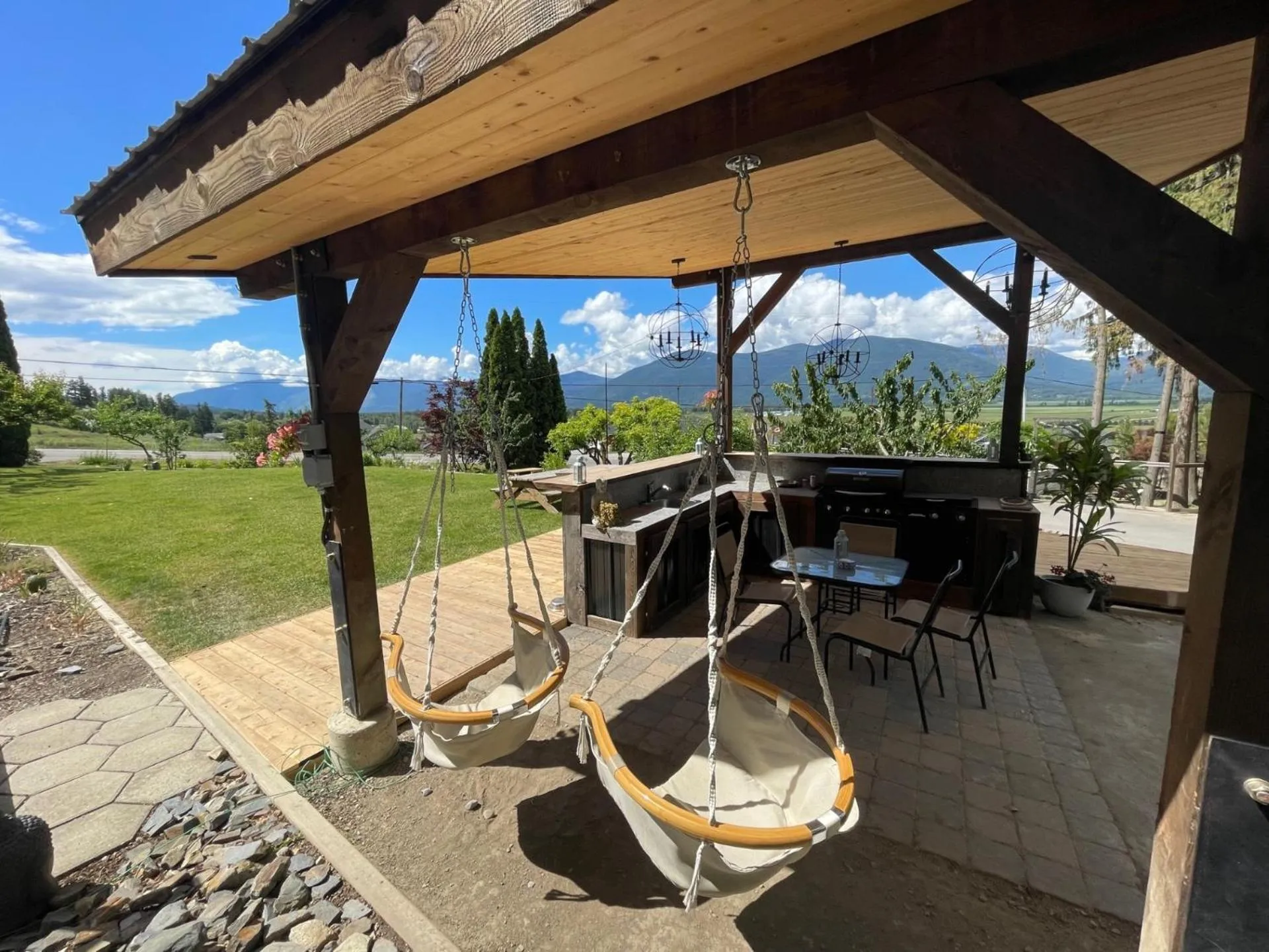 Property building in The Valley View Cabins and Event Center