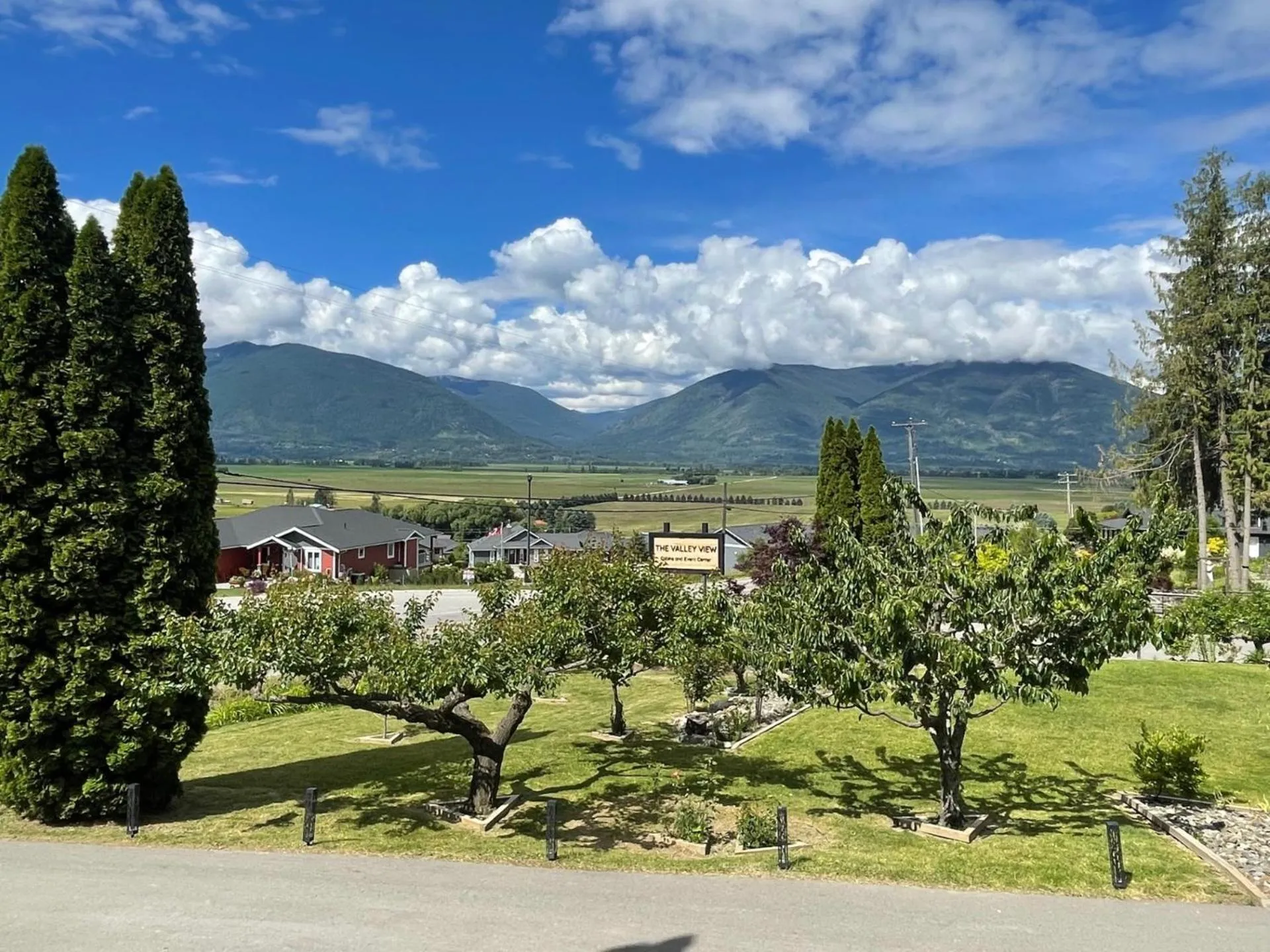 Property building in The Valley View Cabins and Event Center