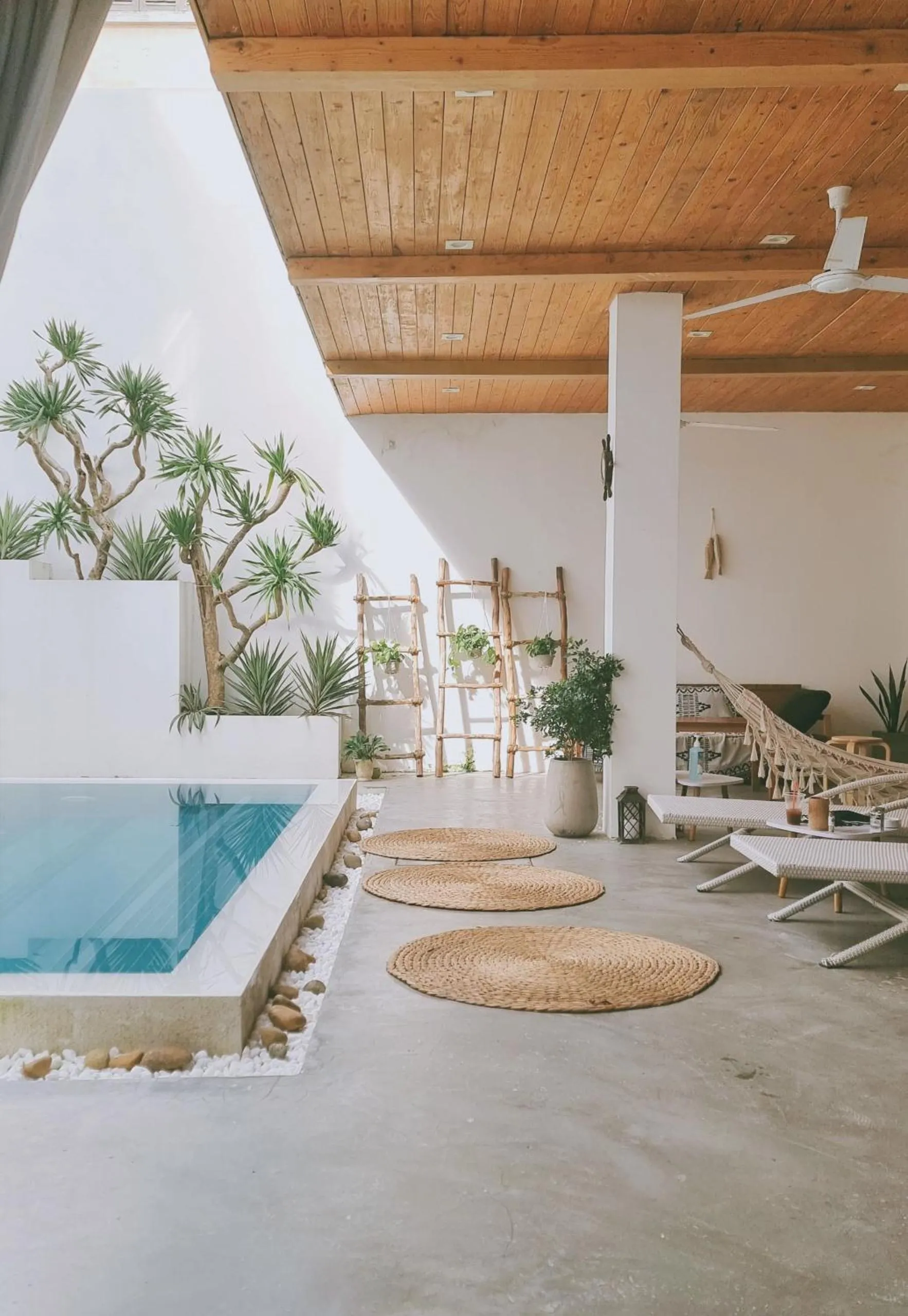 Swimming pool in LaDa's House Da Nang