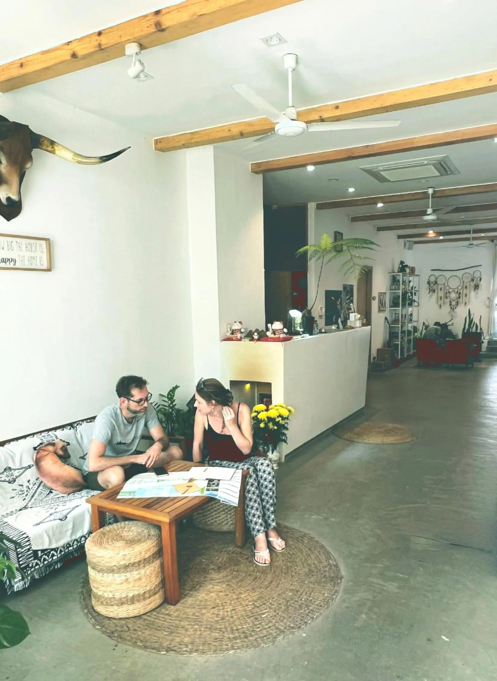 Living room in LaDa's House Da Nang