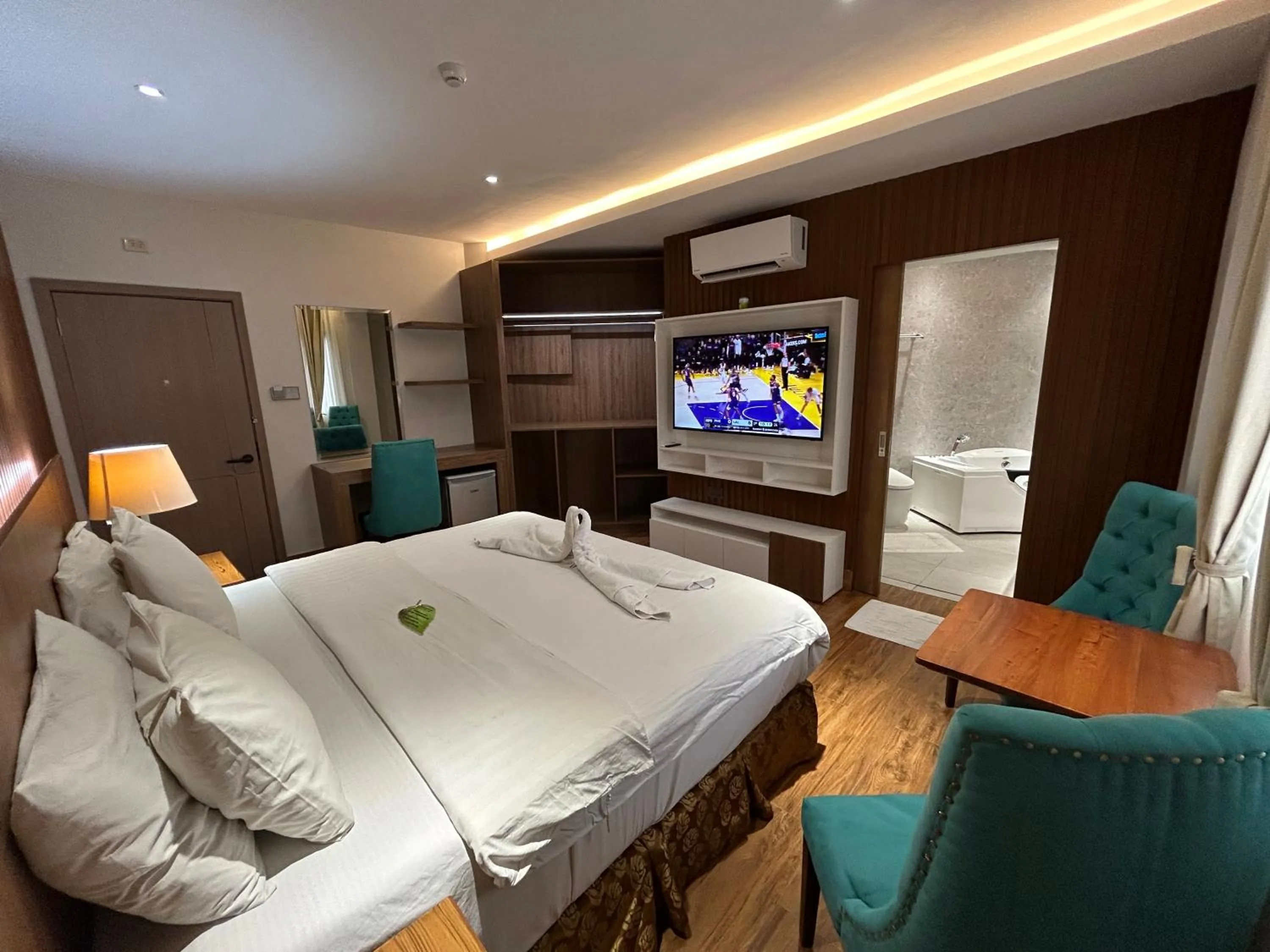 Bed in DM Residente Hotel Inns & Villas