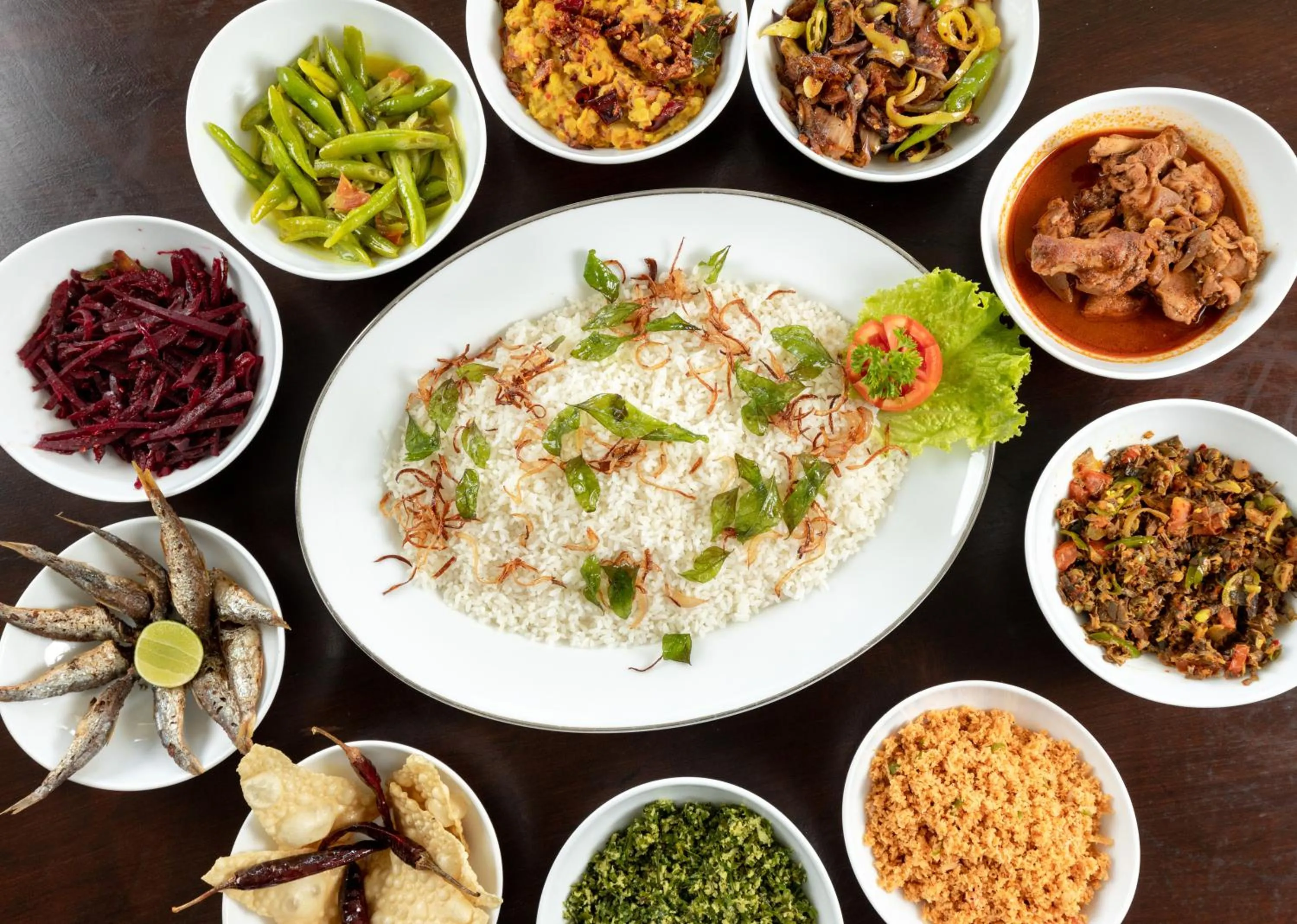 Food and drinks in Parangi Weligama Bay - Thema Collection