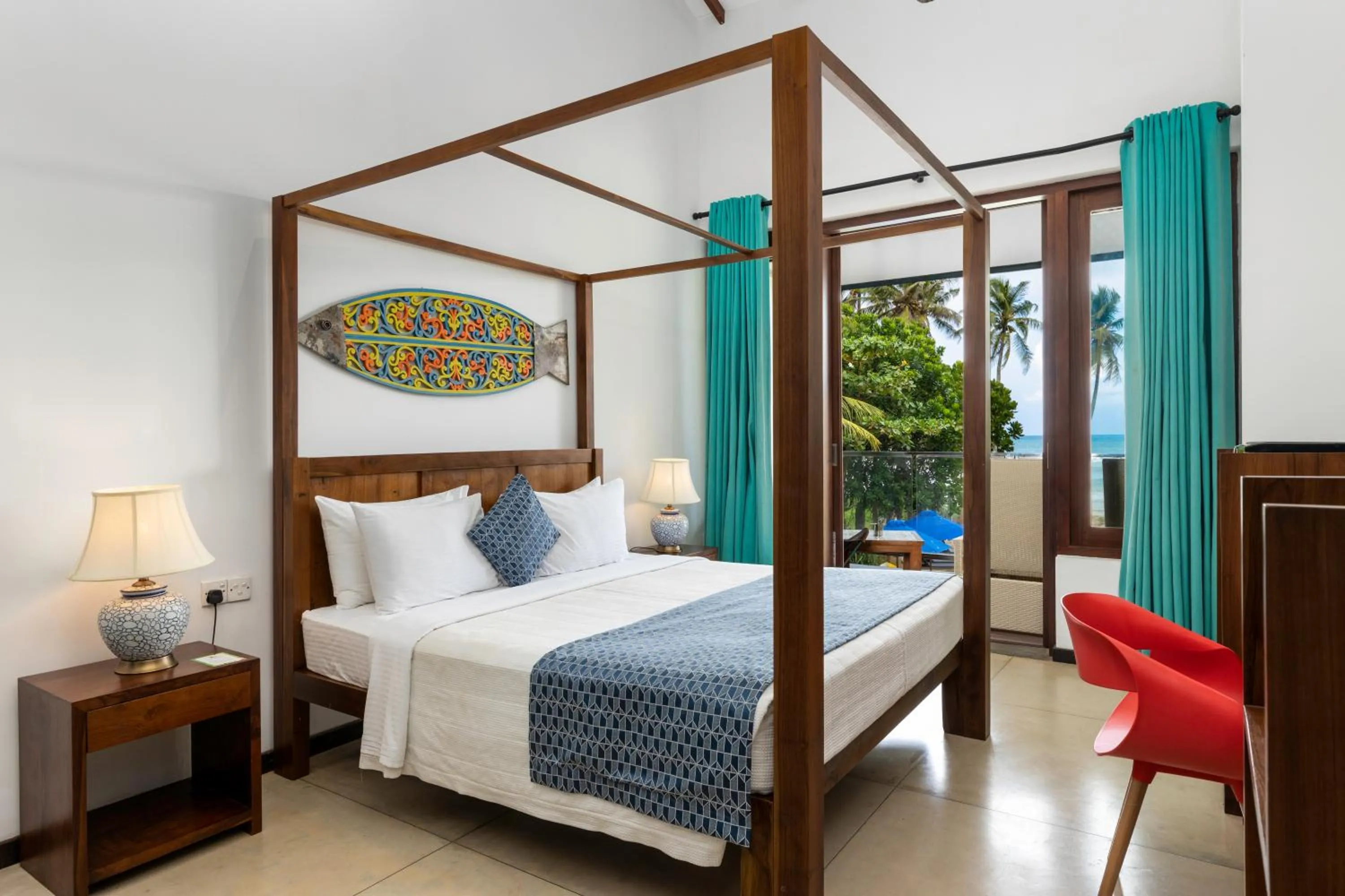 Bedroom, Bed in Parangi Weligama Bay - Thema Collection