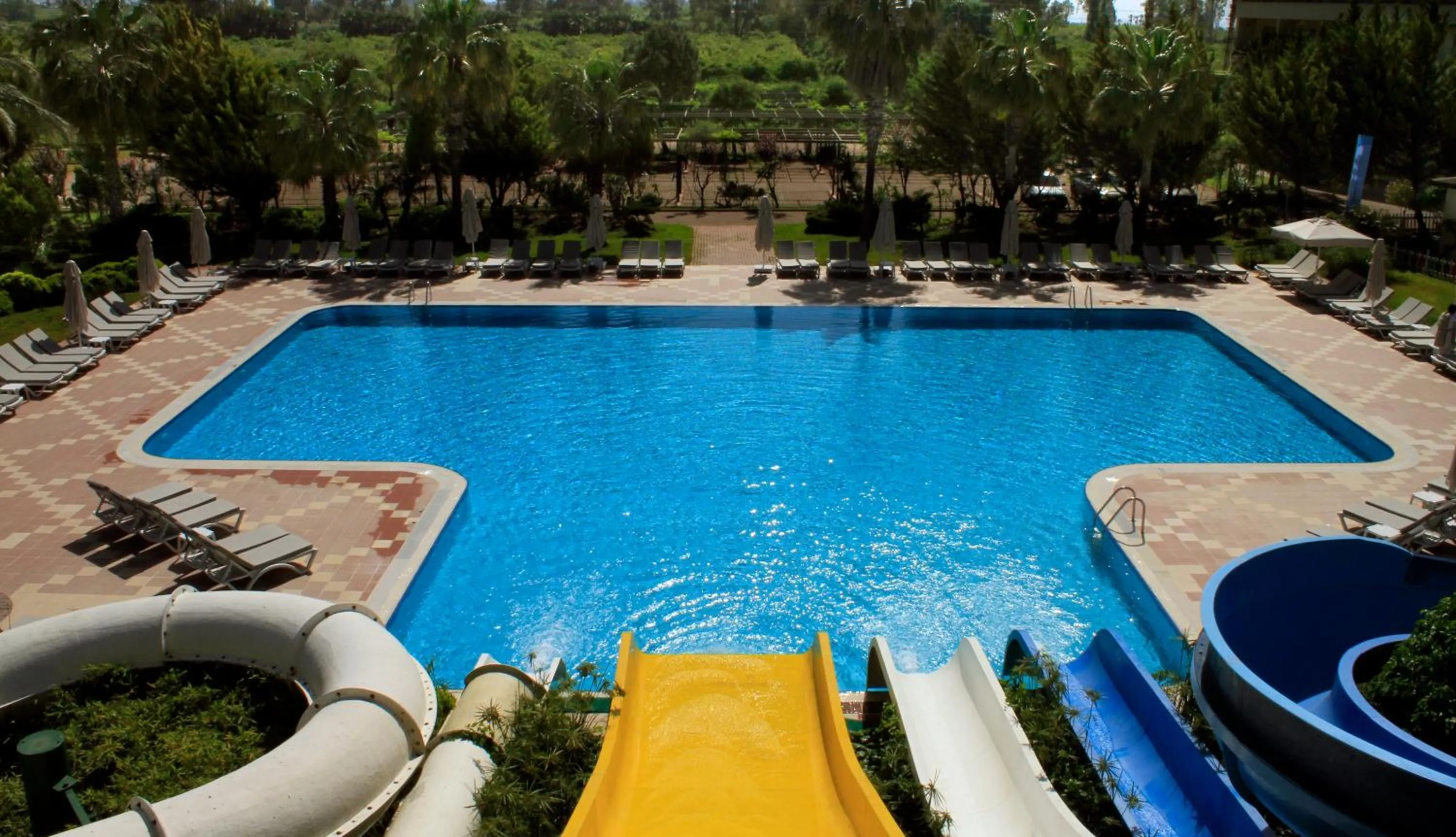 Pool view in Presa Di Finica Hotel