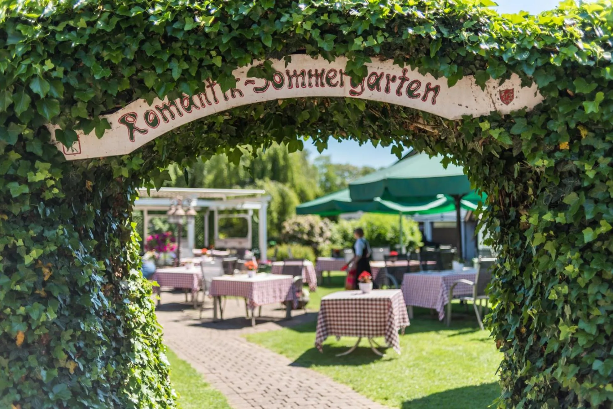 Patio in Lohmann's Romantik Hotel Gravenberg