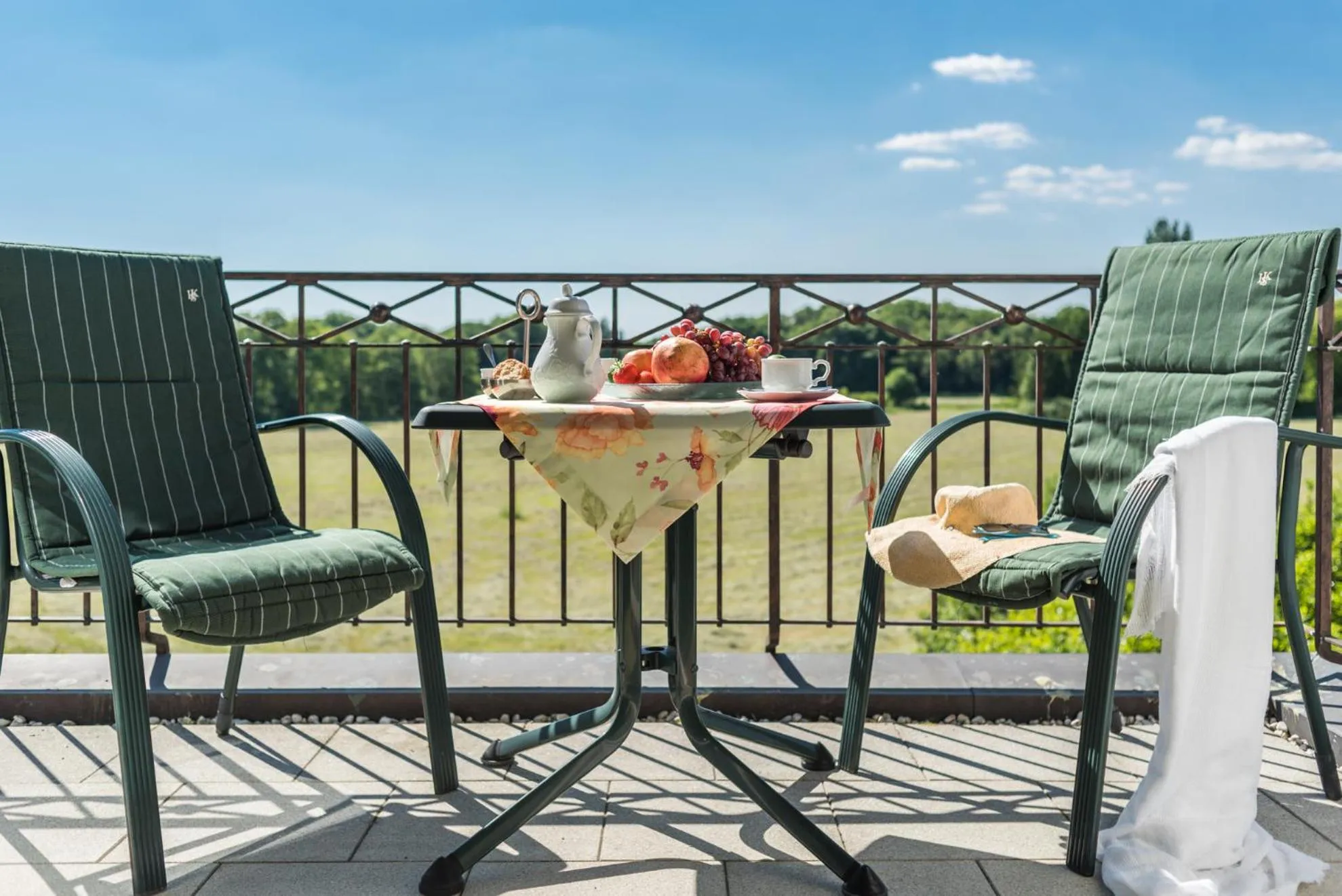 Balcony/Terrace in Lohmann's Romantik Hotel Gravenberg
