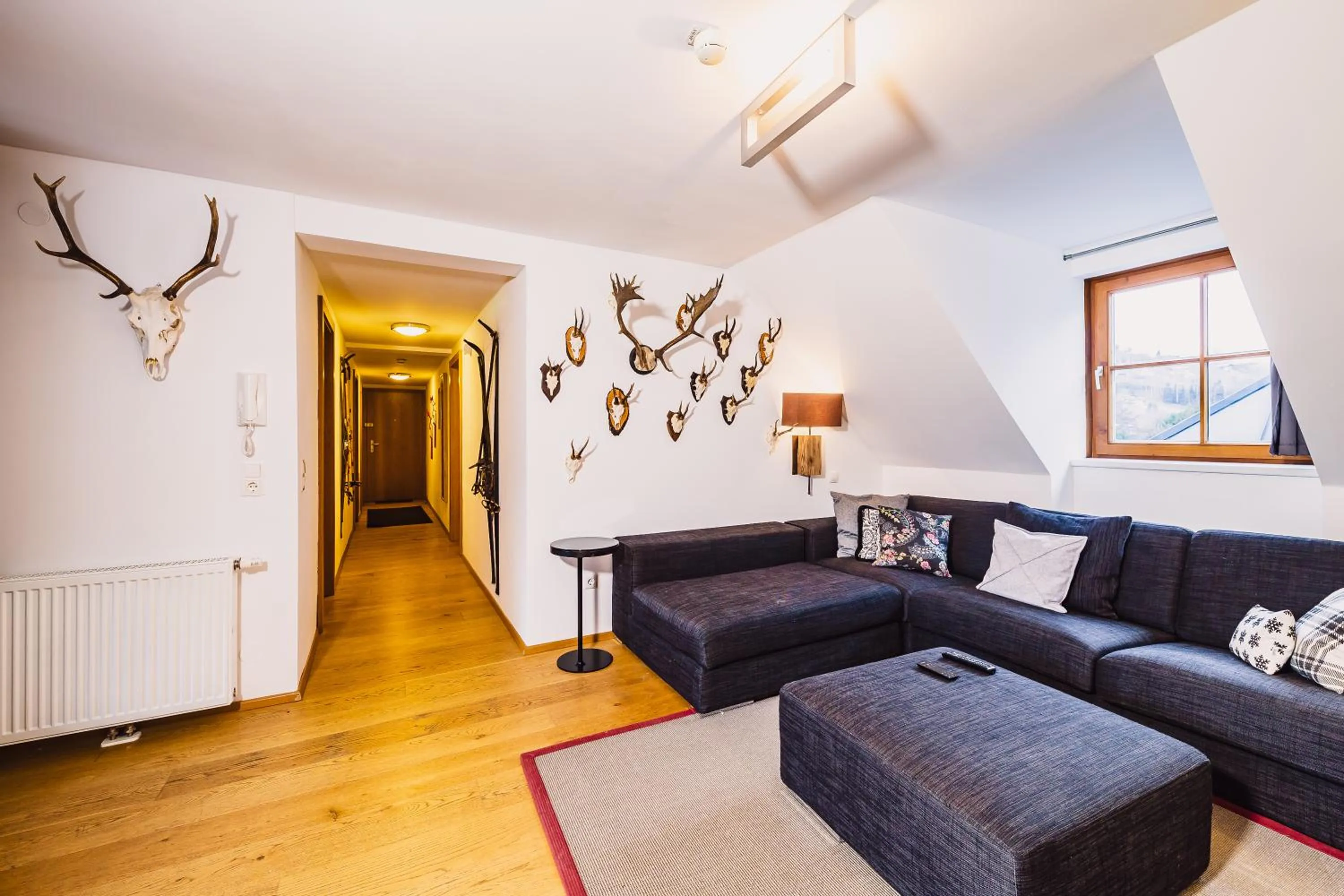 Living room in Kitz Residenz by Alpin Rentals