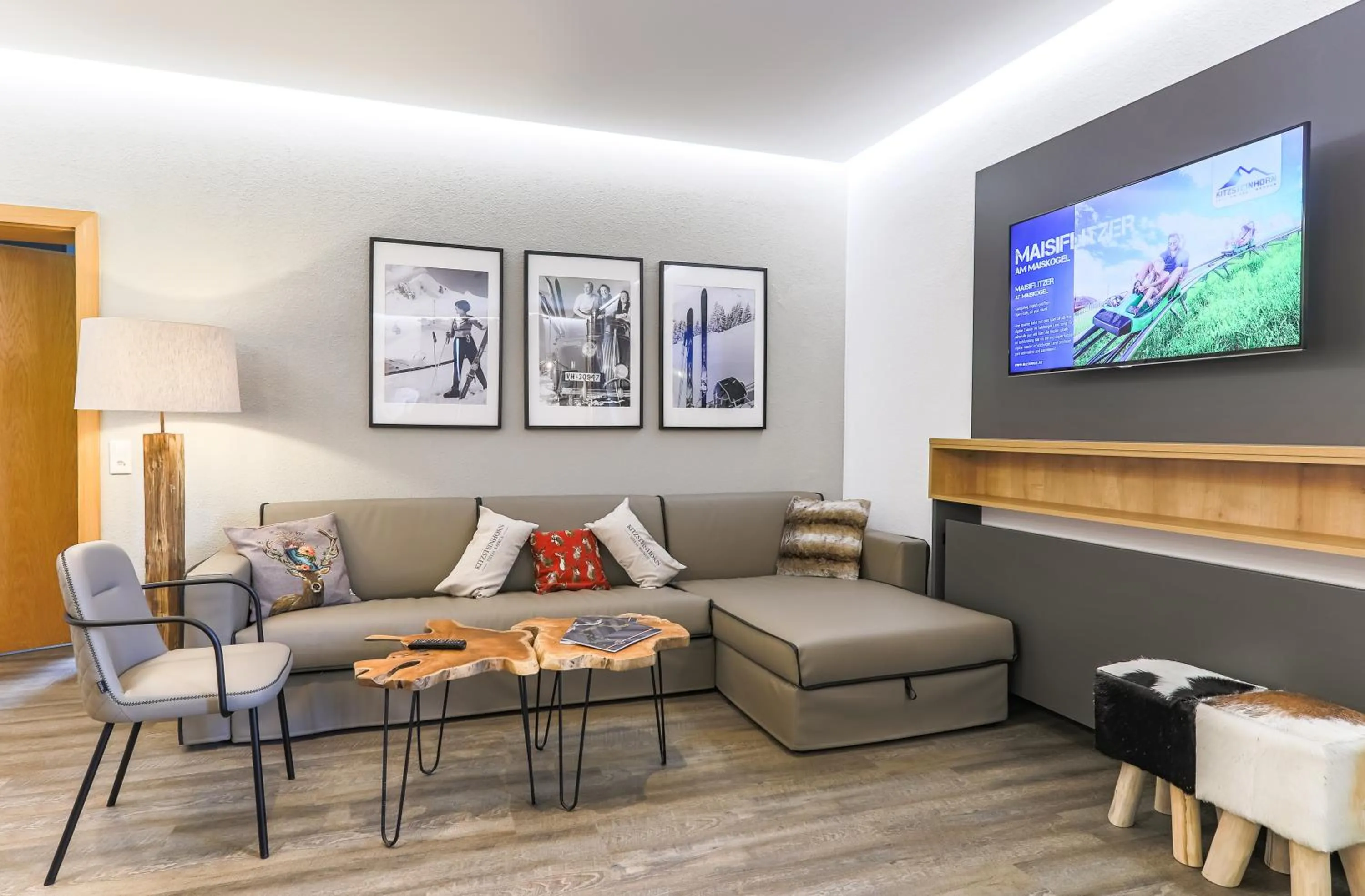TV and multimedia in Kitz Residenz by Alpin Rentals
