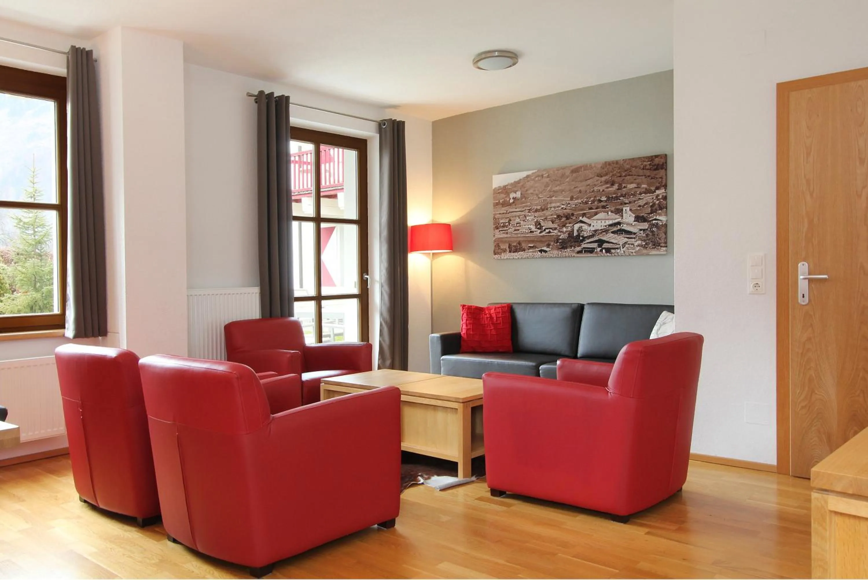Living room in Kitz Residenz by Alpin Rentals