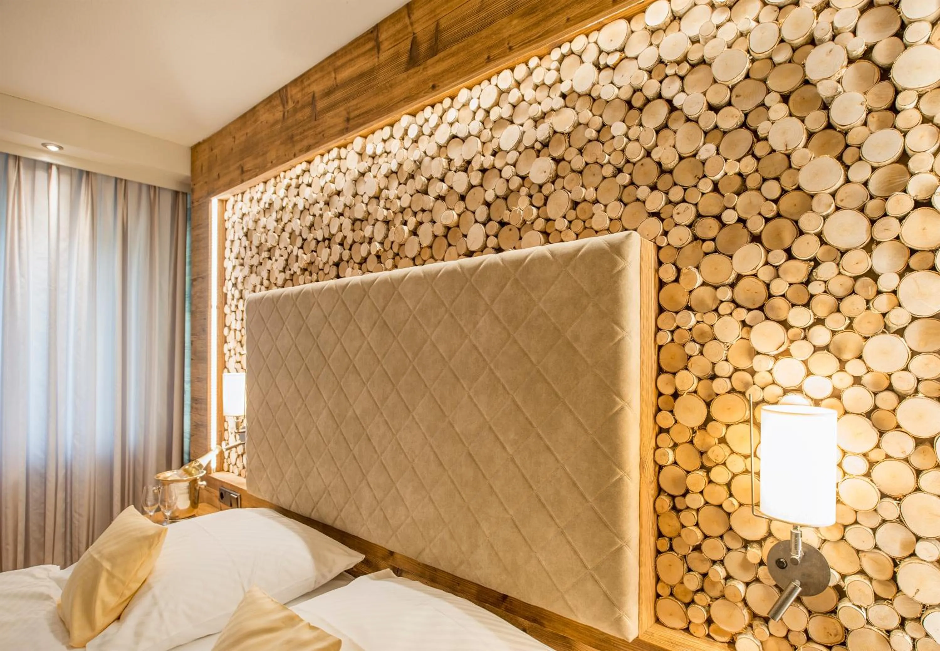 Decorative detail, Bed in Gronauer Tannenhof