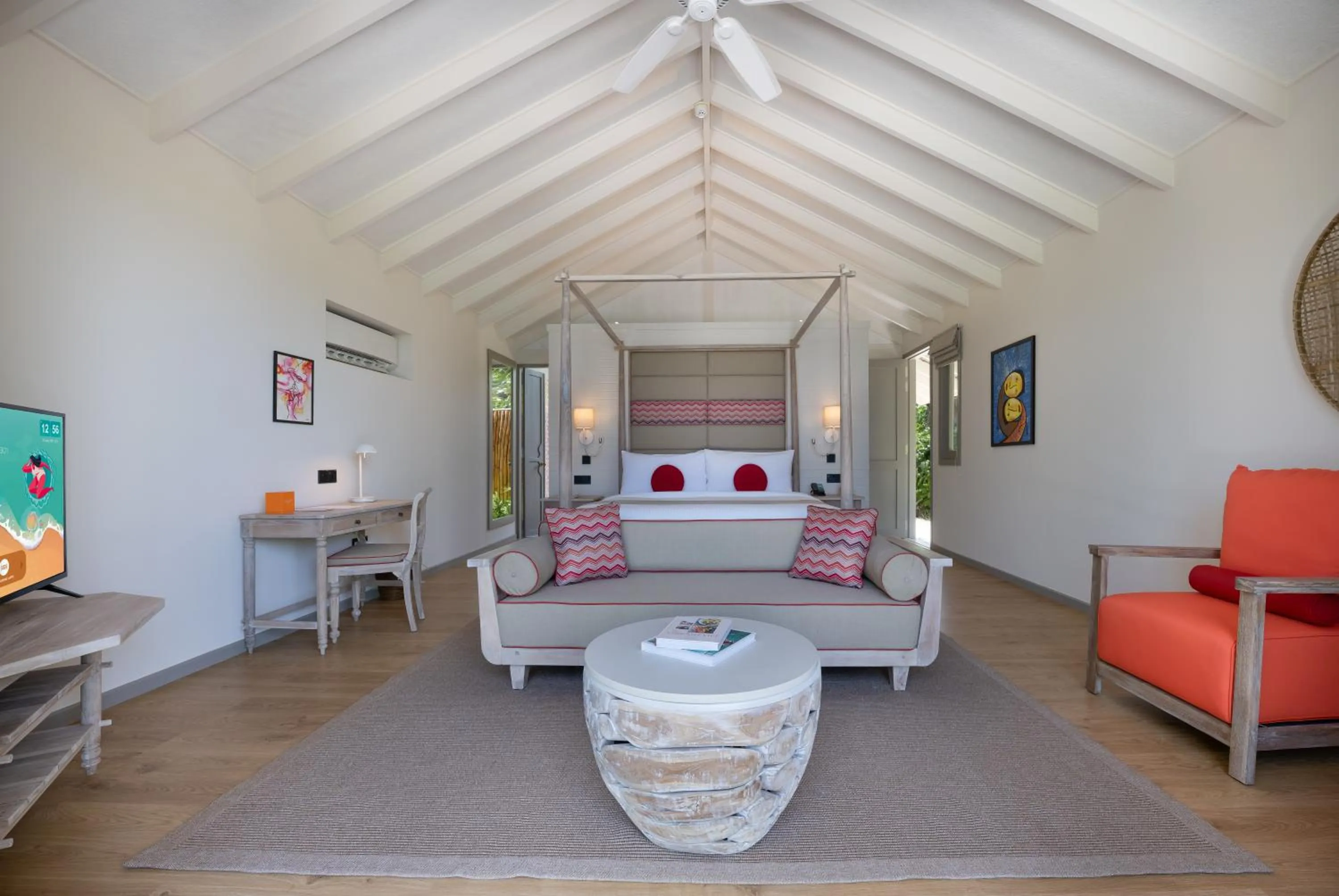 Bed in Cora Cora Maldives - Premium All-Inclusive Resort