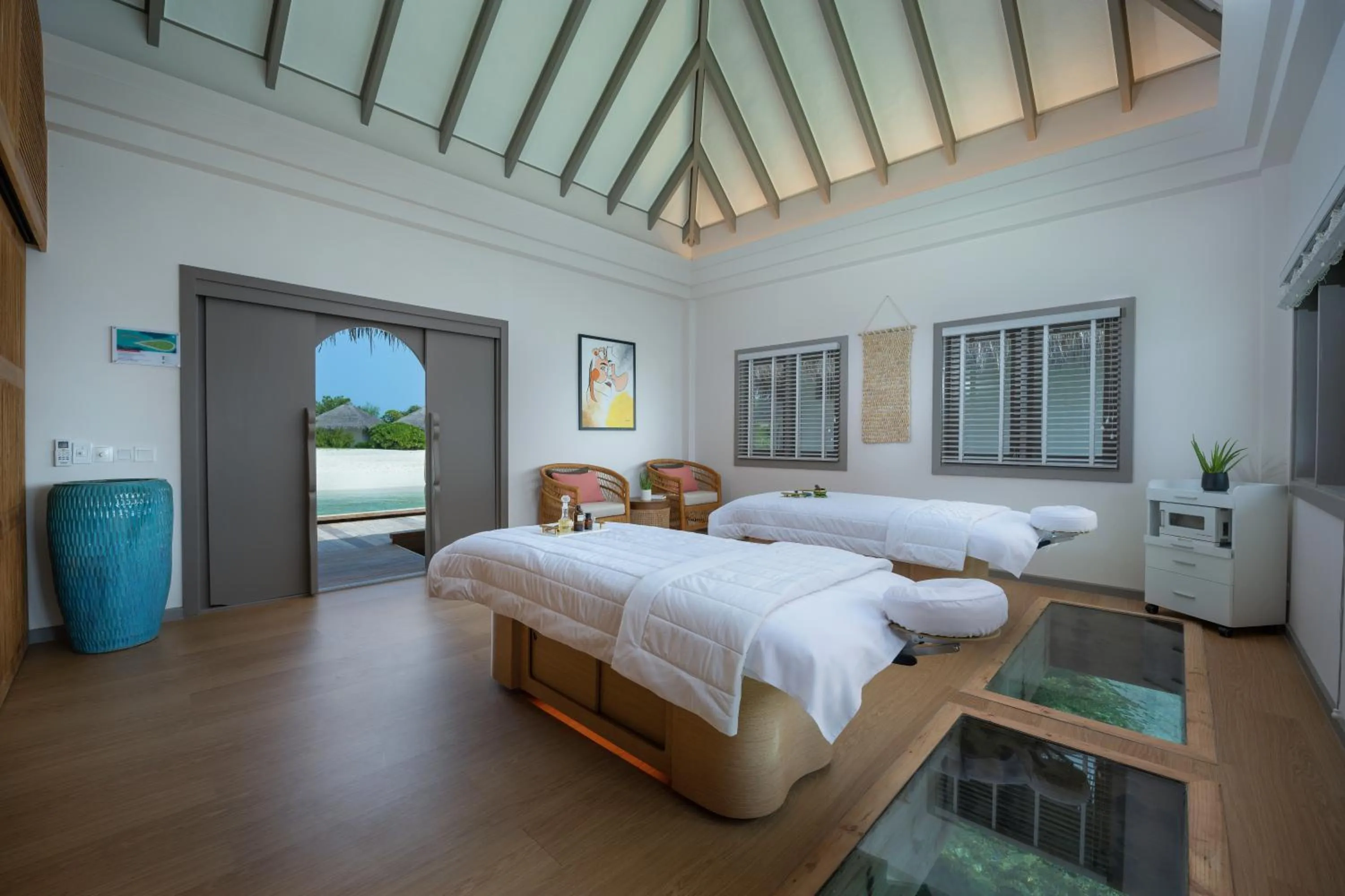 Bed in Cora Cora Maldives - Premium All-Inclusive Resort