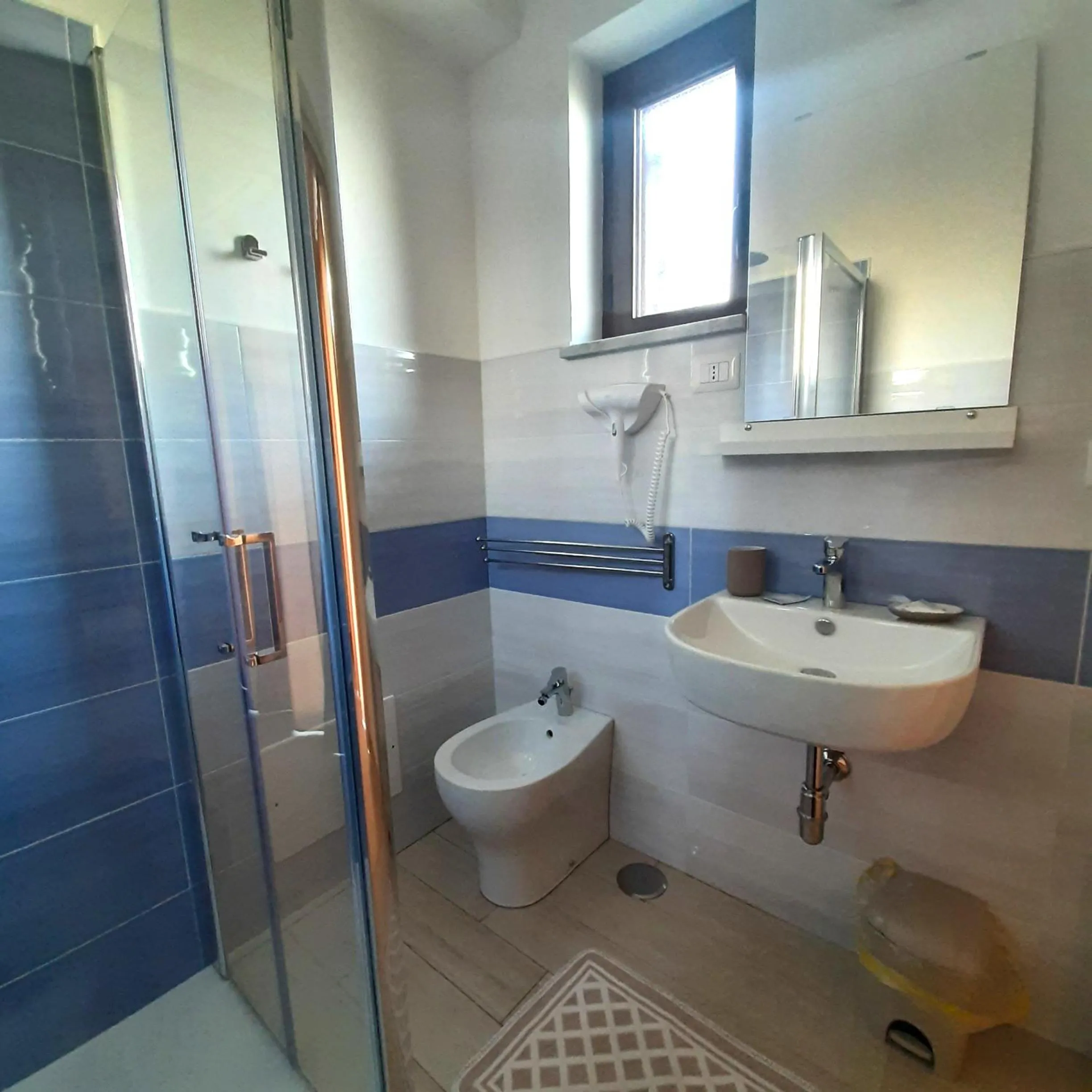 Bathroom in B&B La Carminella