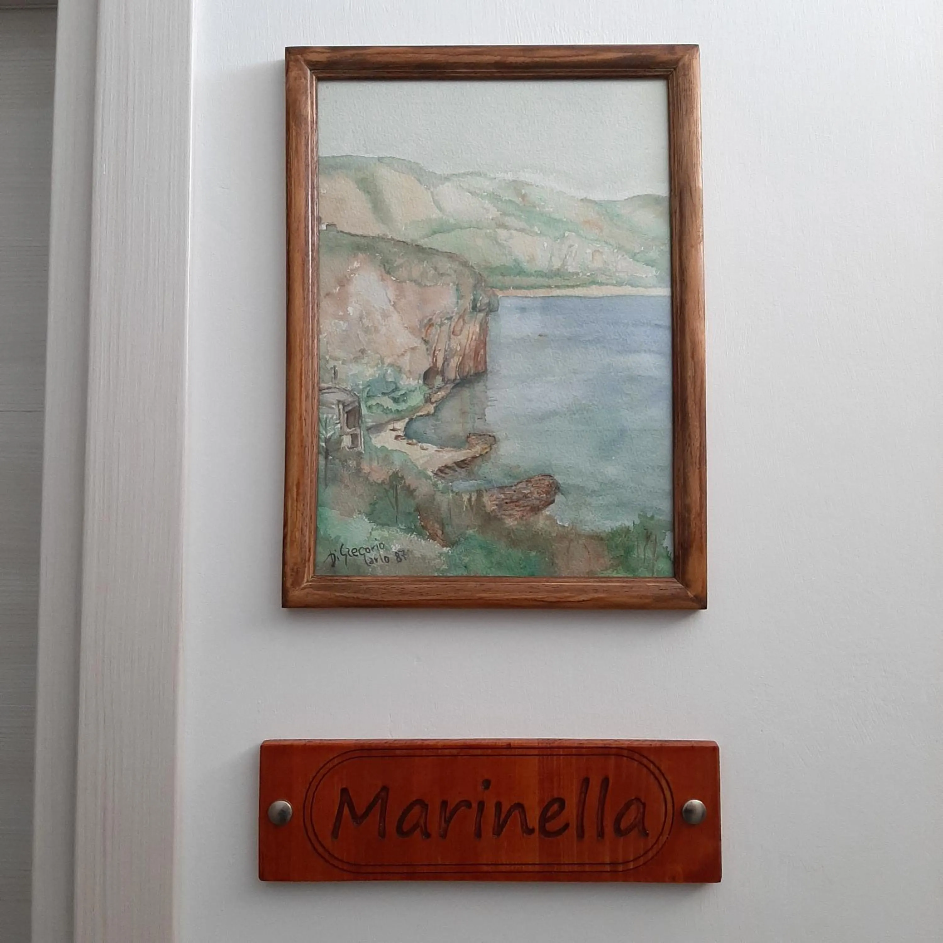 Logo/Certificate/Sign in B&B La Carminella