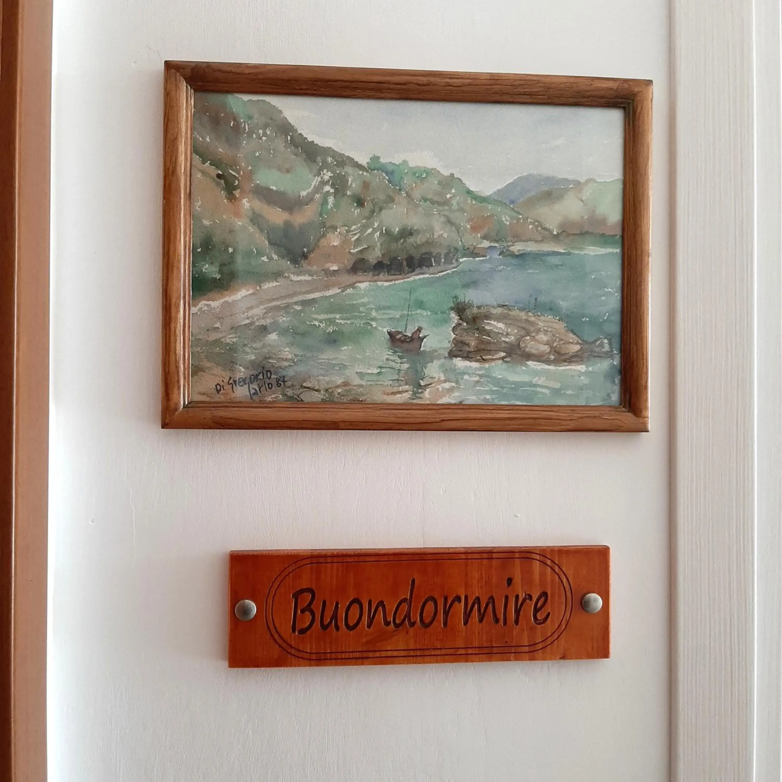 Double Room with Balcony and Sea View in B&B La Carminella Double Room with Balcony and Sea View in B&B La Carminella