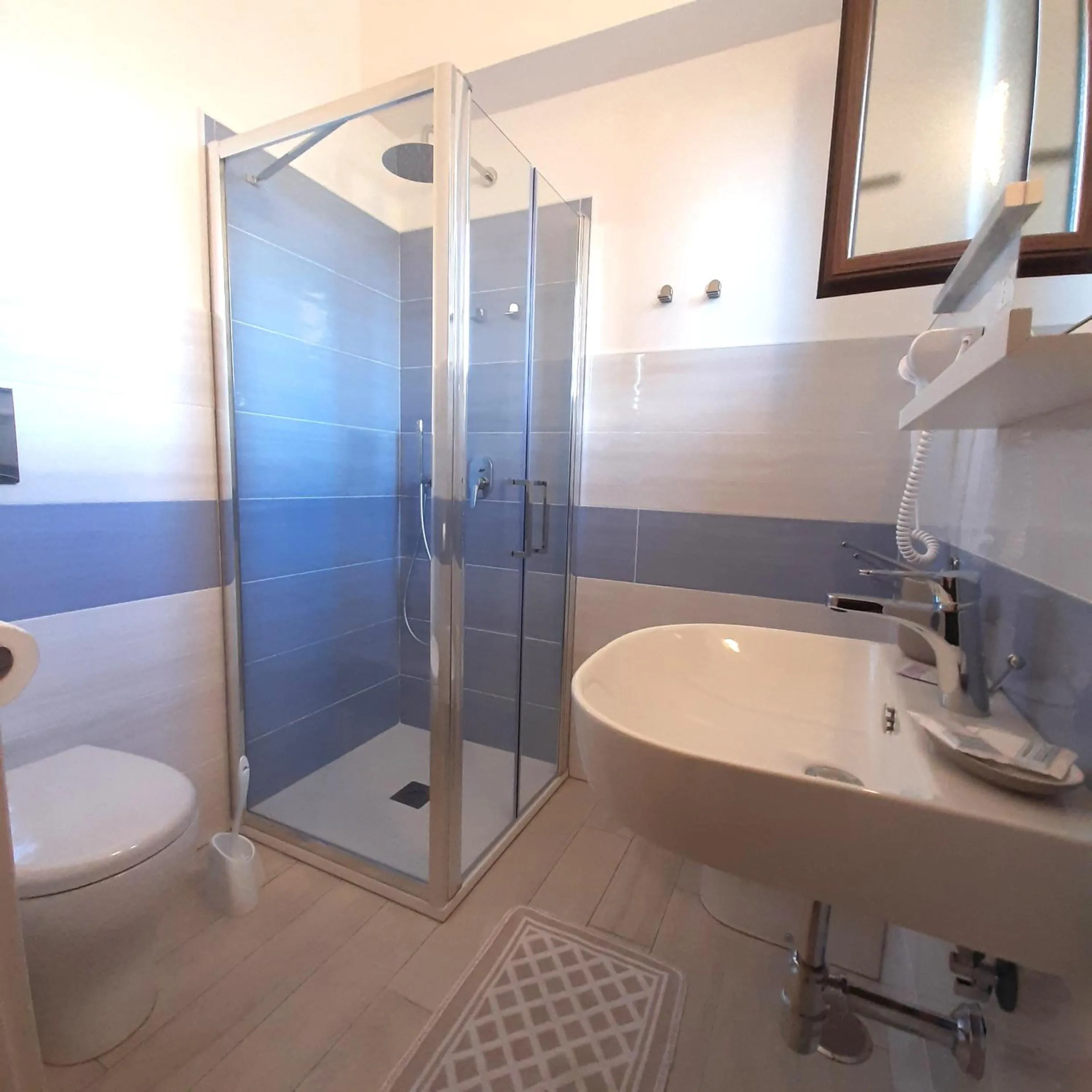 Bathroom in B&B La Carminella