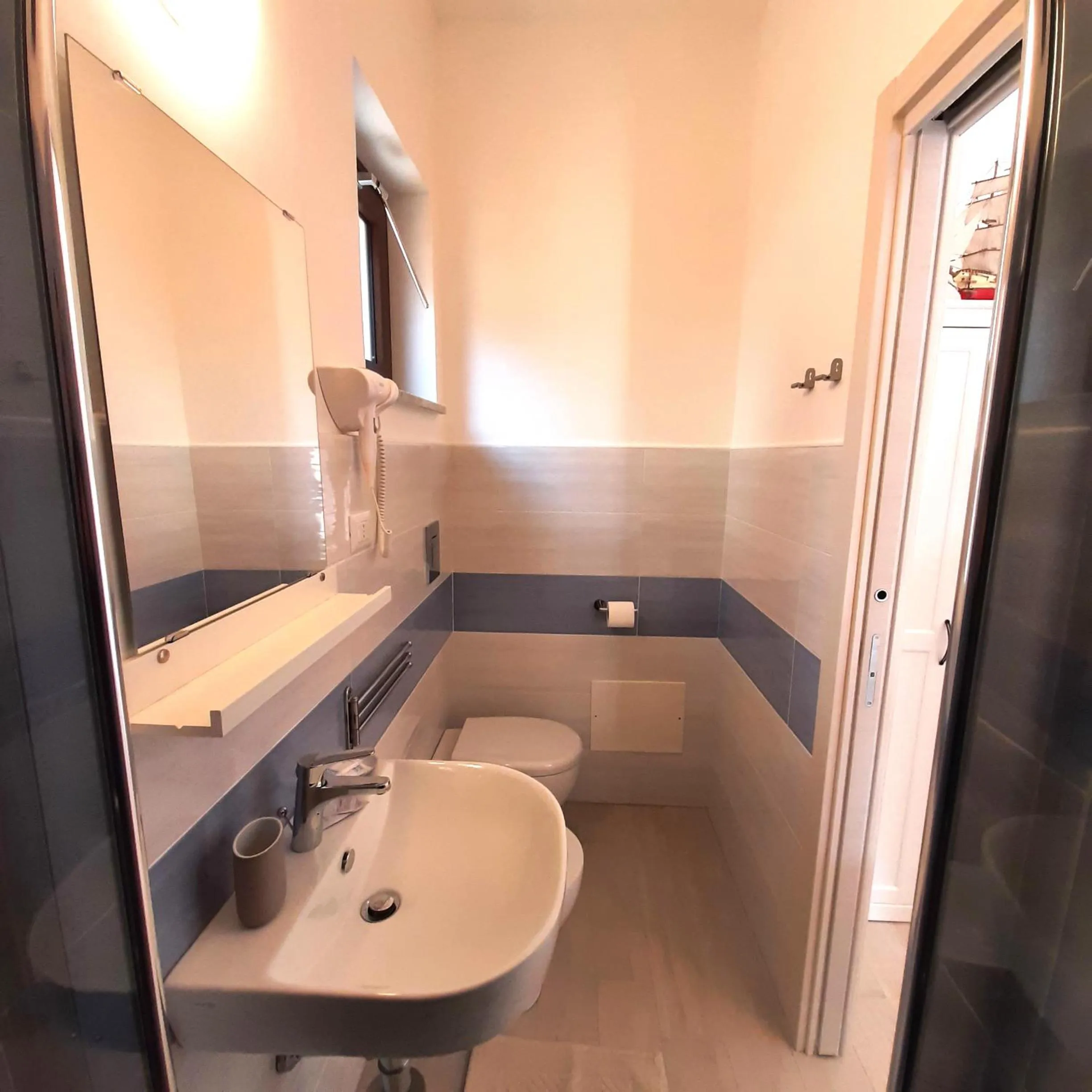 Bathroom in B&B La Carminella