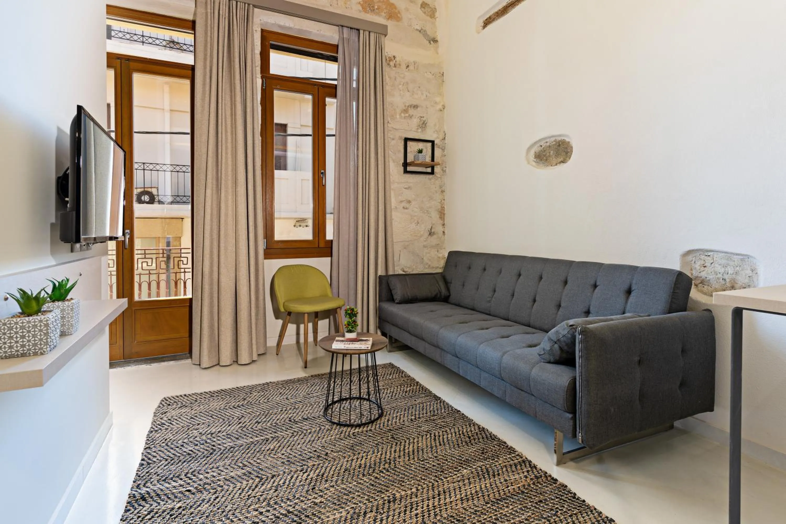 Balcony/Terrace in Mitos-Suites