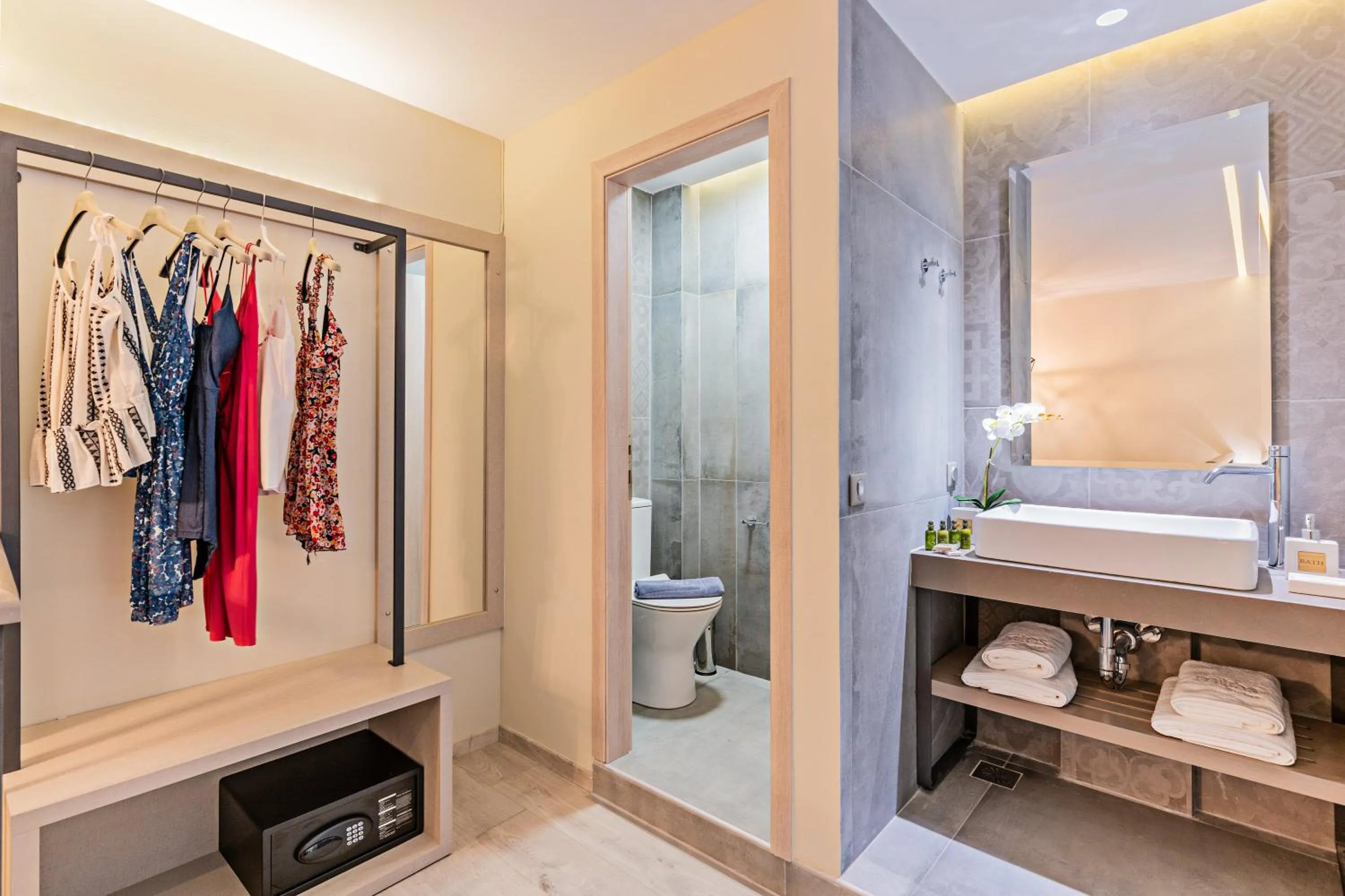 Bathroom in Mitos-Suites