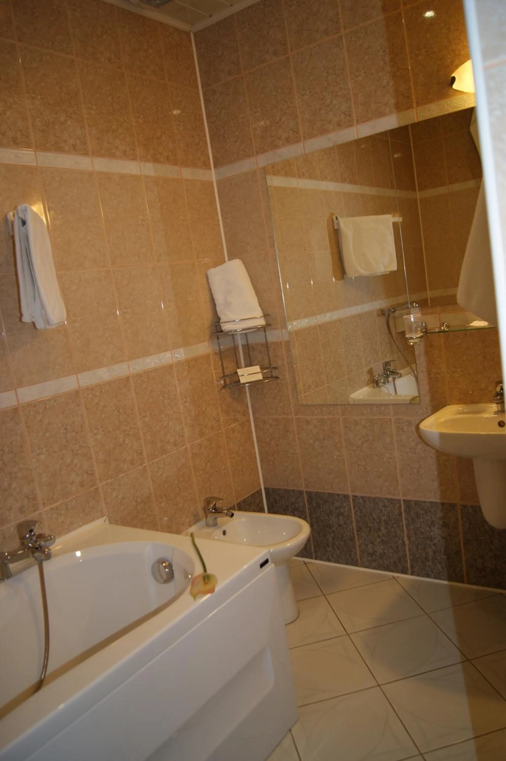 Bathroom in Hotel Restauracja Tawerna Gliwice