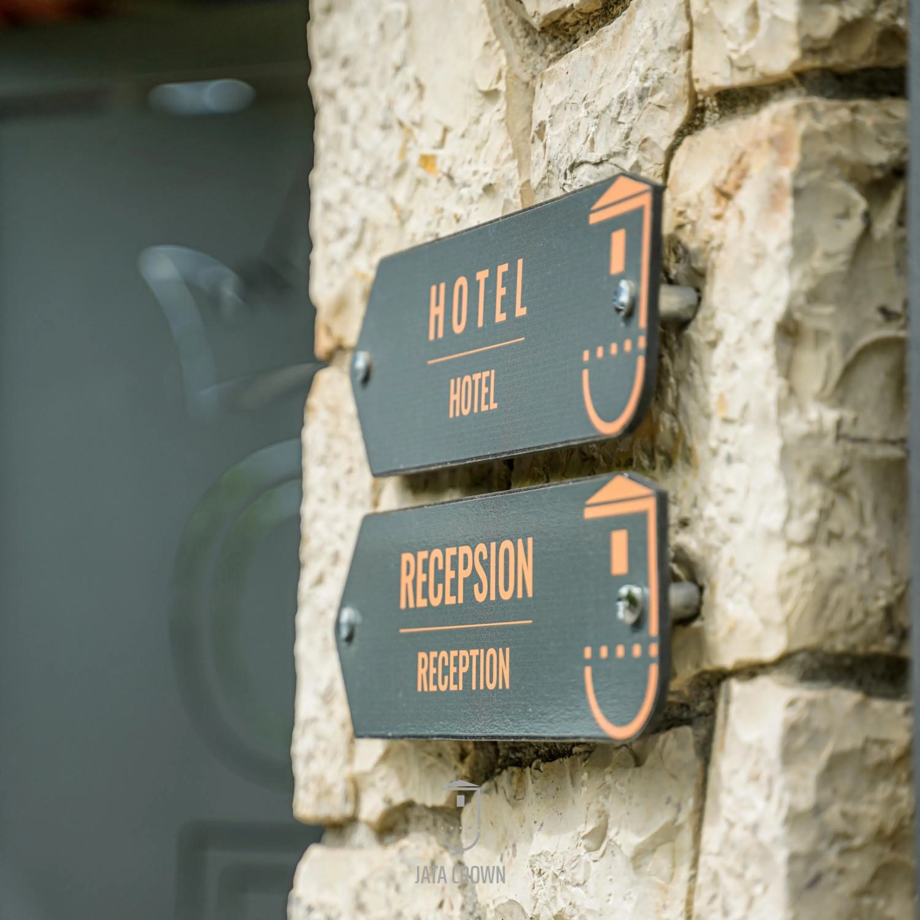 Property logo or sign in Jata Hotel