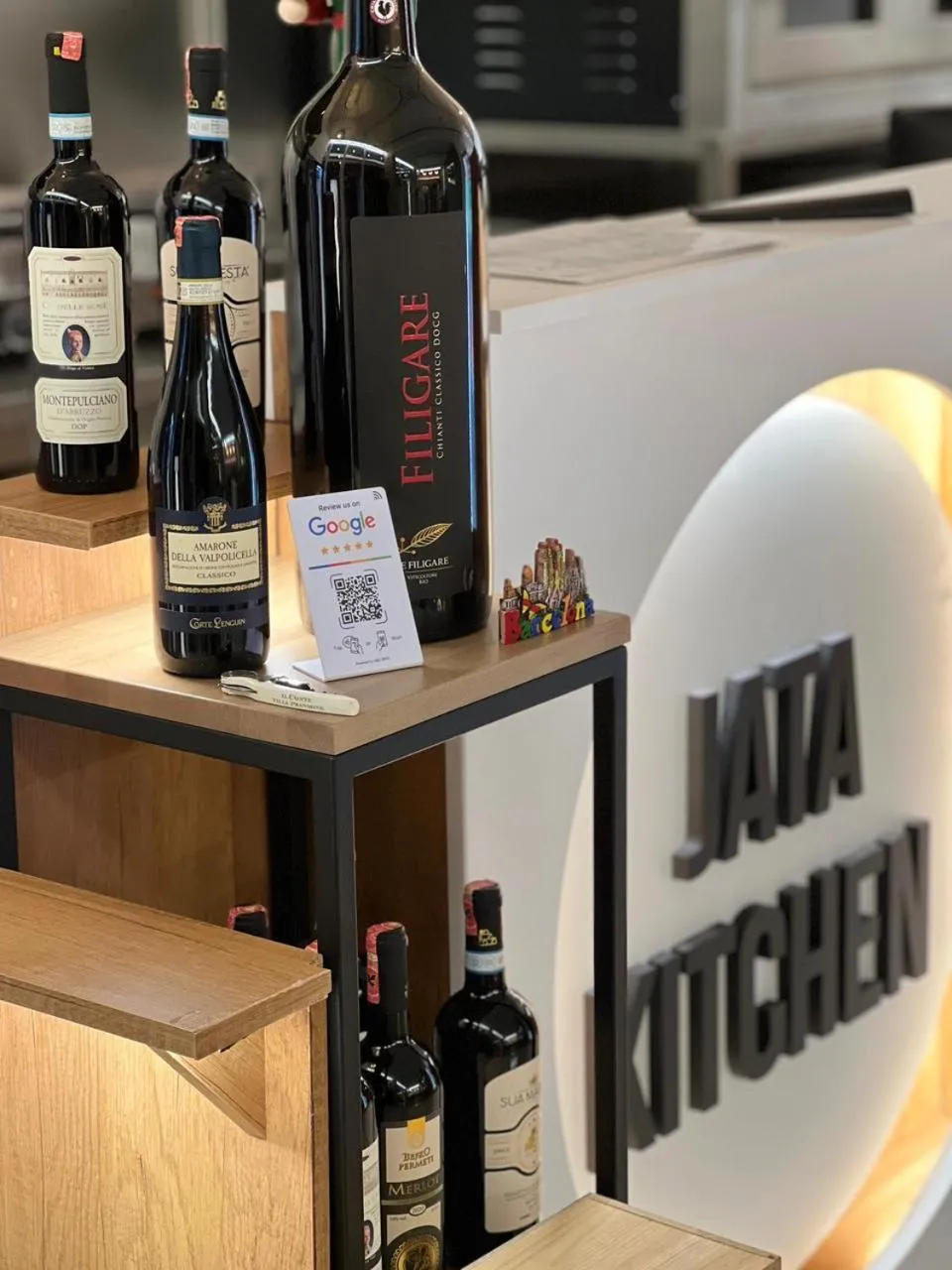 Kitchen or kitchenette in Jata Hotel