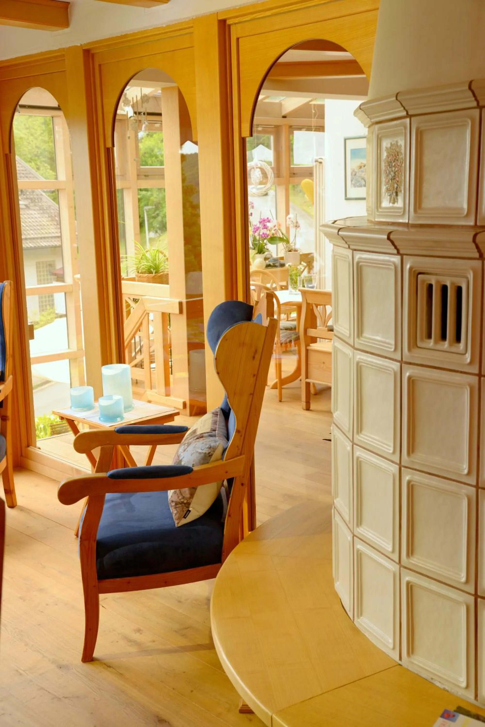 Seating area in BELVEDERE - das BIO HOTEL Garni & SuiteHotel am Edersee ! Unser Geschenk für Sie, auch die GästeCard GrimmHeimat!