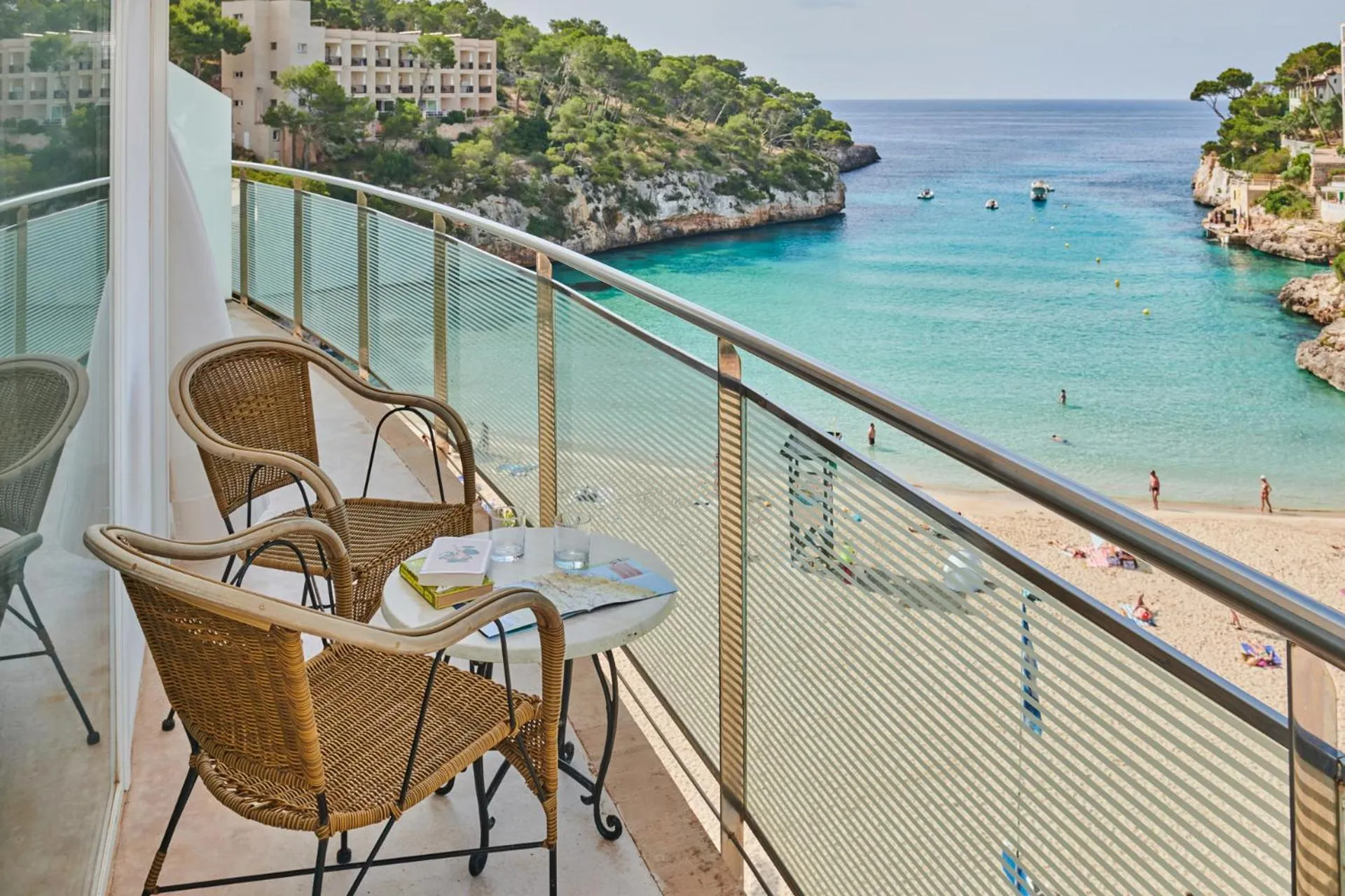 Balcony/Terrace in Hotel Apartamentos Cala Santanyi