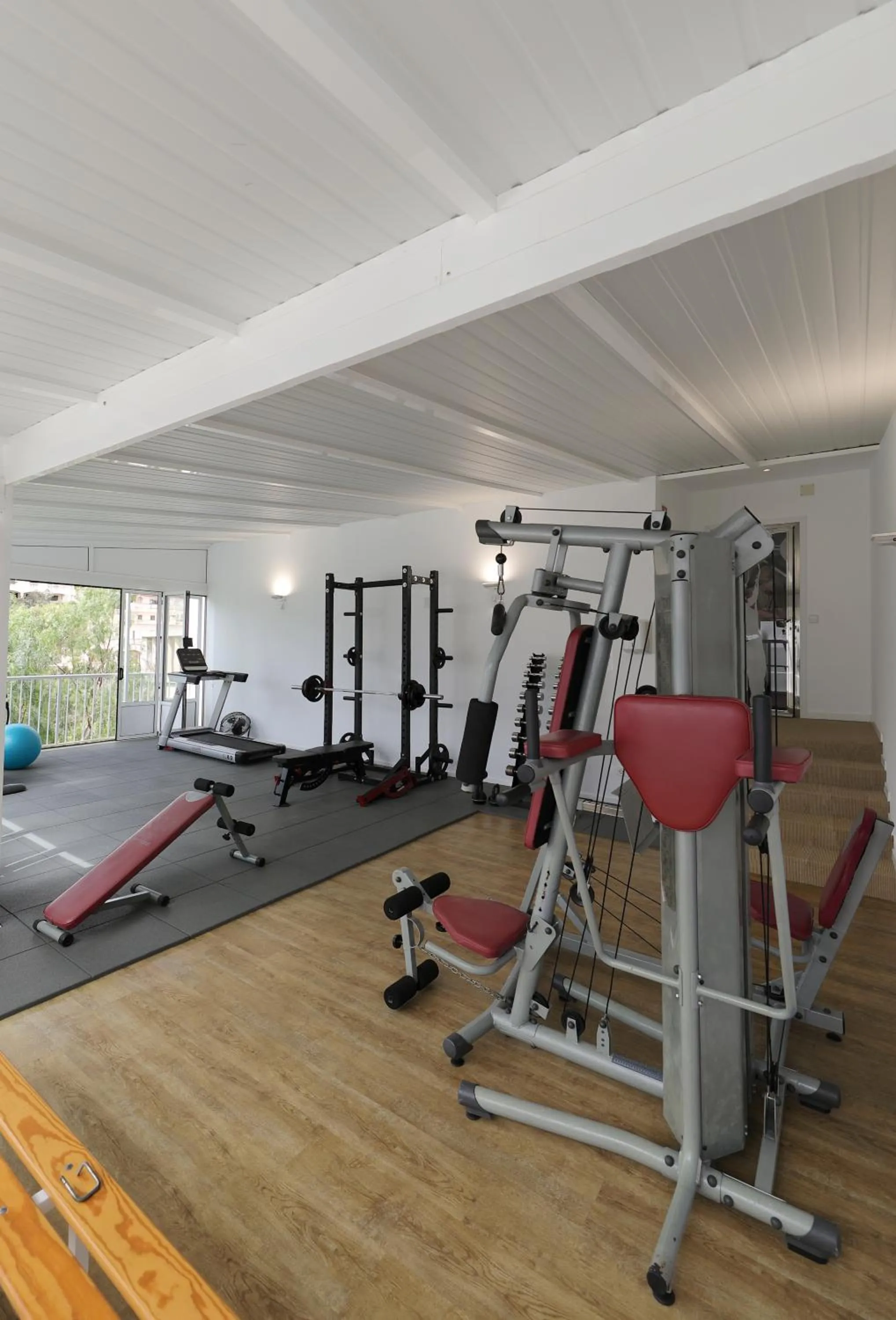 Fitness centre/facilities in Hotel Apartamentos Cala Santanyi