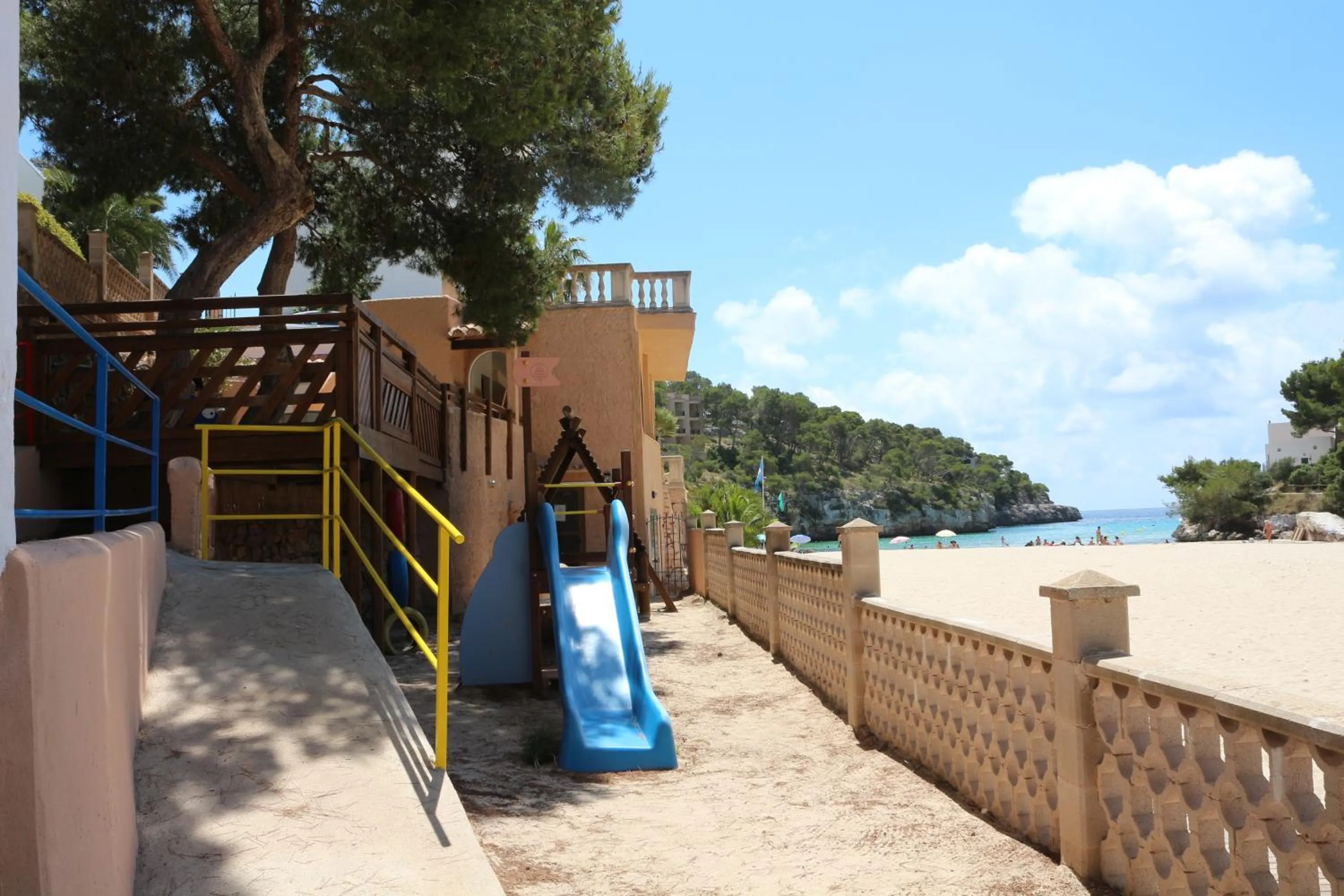 Children play ground in Hotel Apartamentos Cala Santanyi