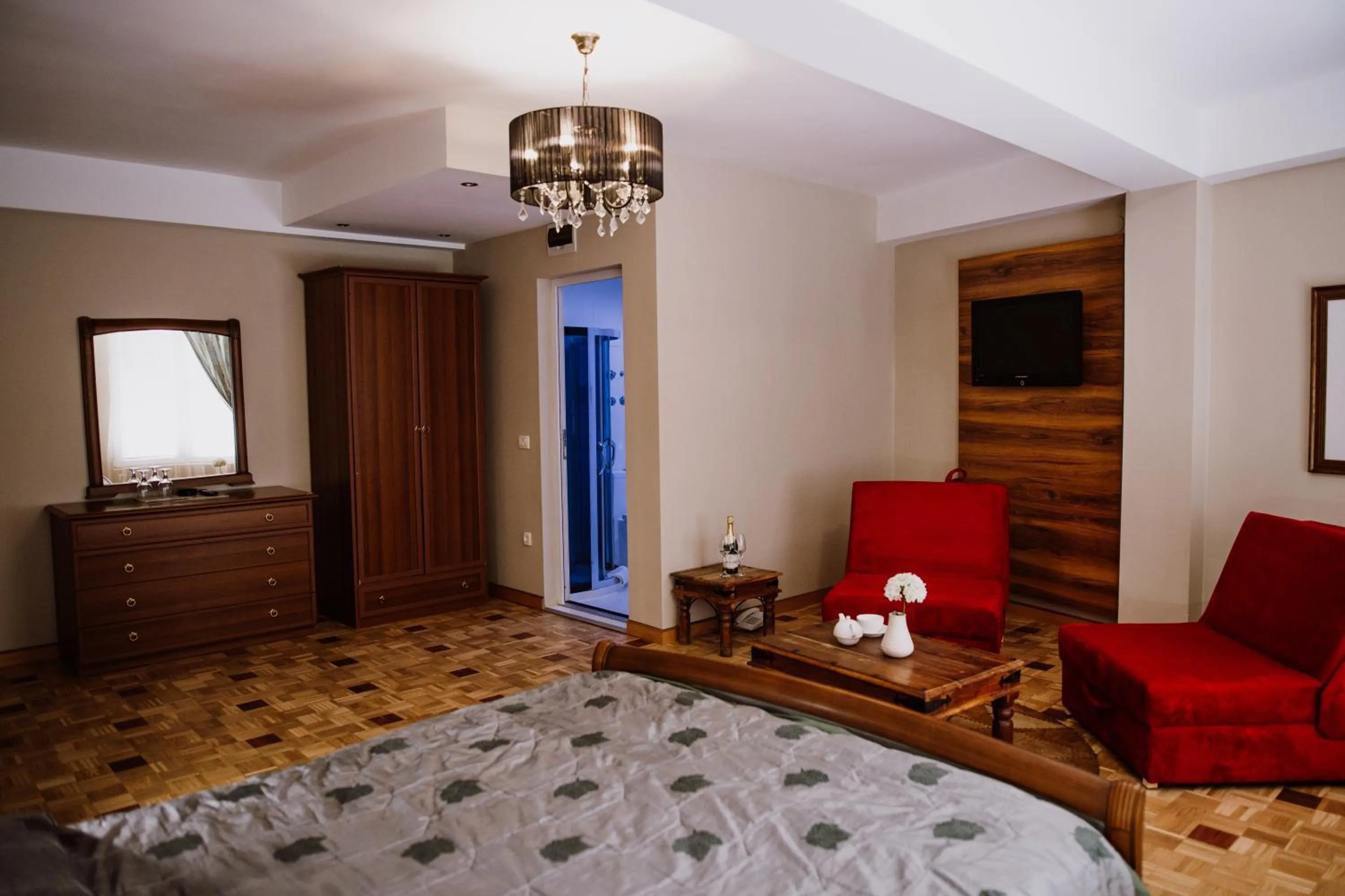Bed in Hotel Bela Kuka