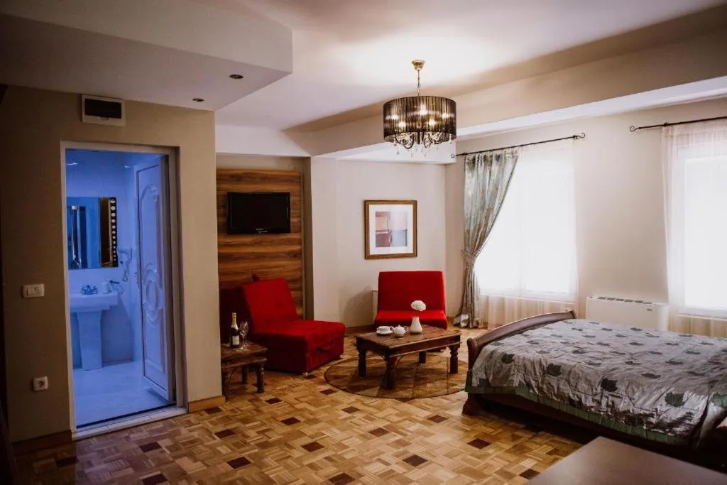 Bed in Hotel Bela Kuka