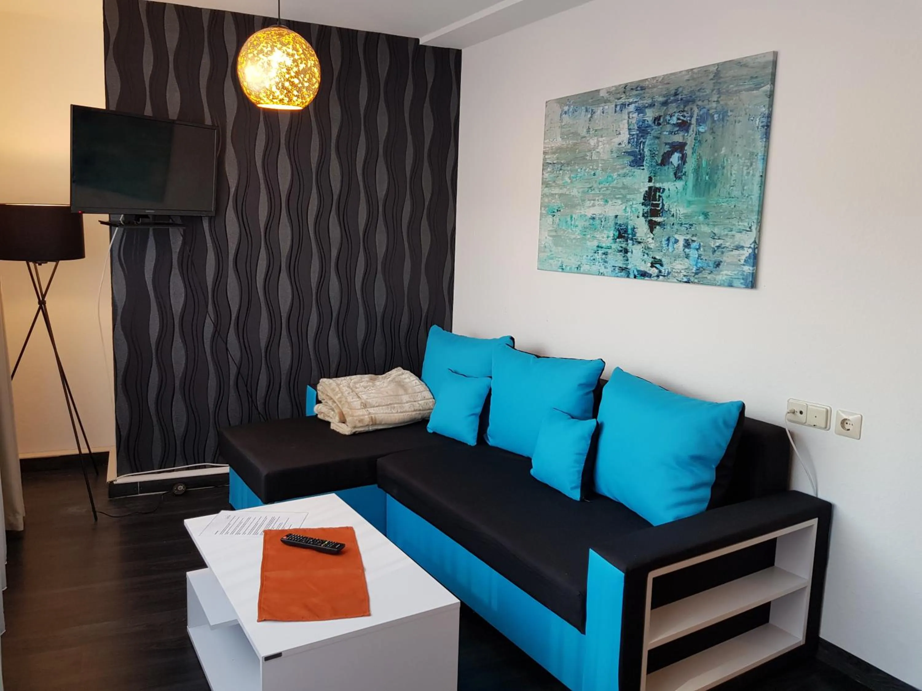 Seating area in Hotel Milin