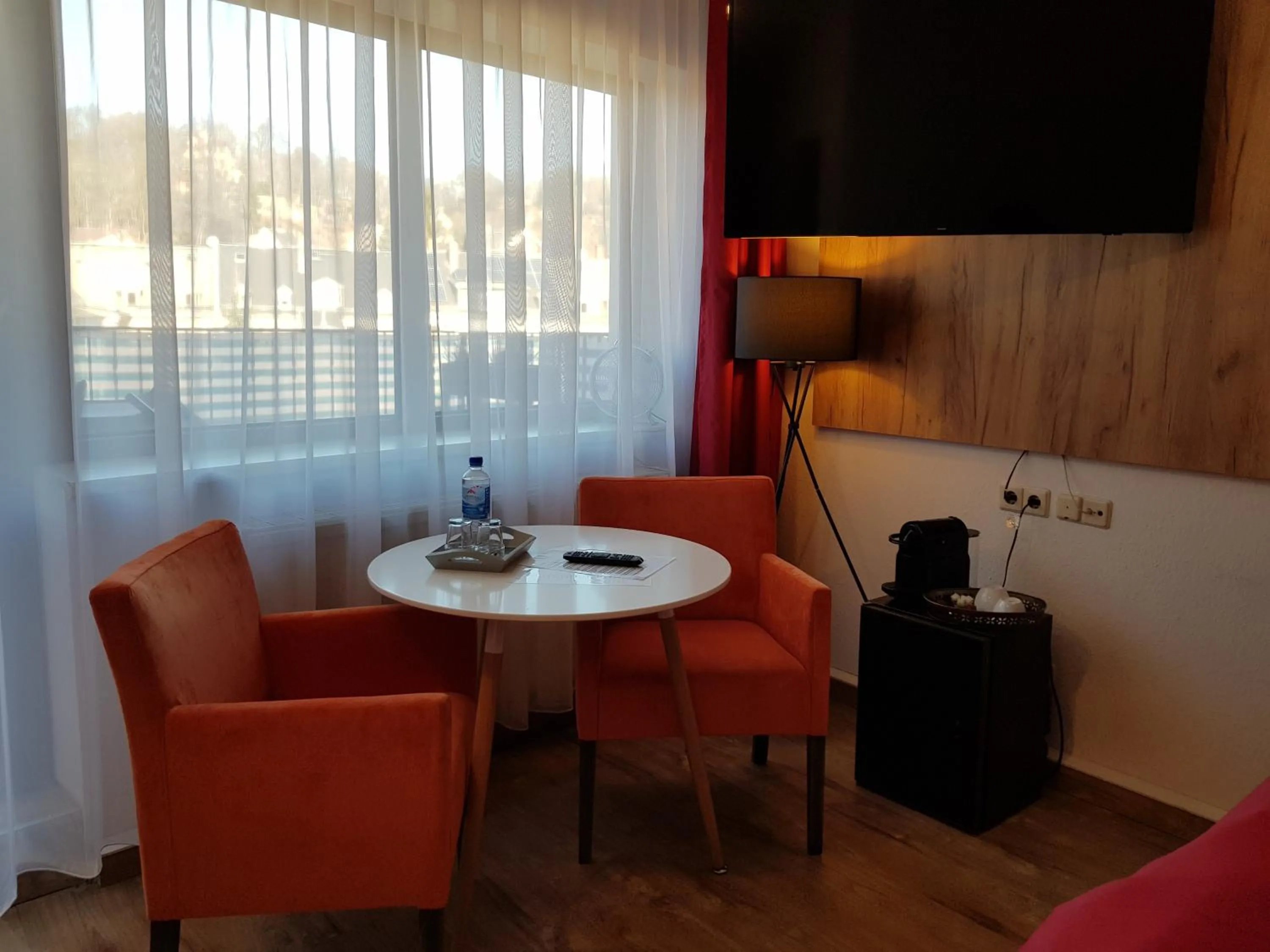 Seating area in Hotel Milin