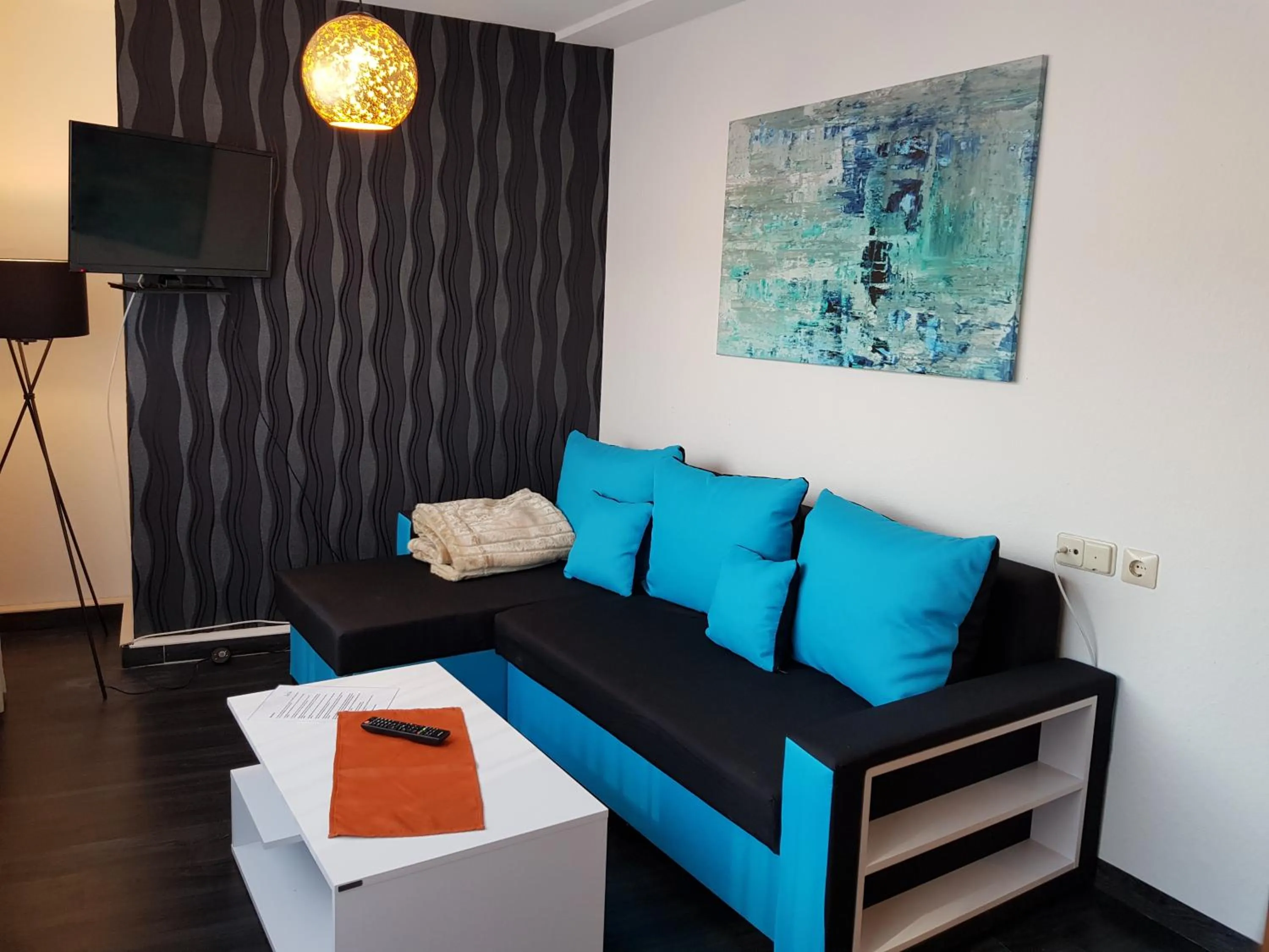 Seating area in Hotel Milin