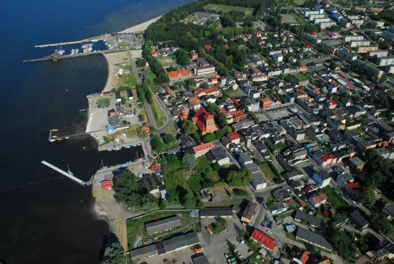 Bird's eye view in Villa Kunterbunt Willa Śmiesznotka