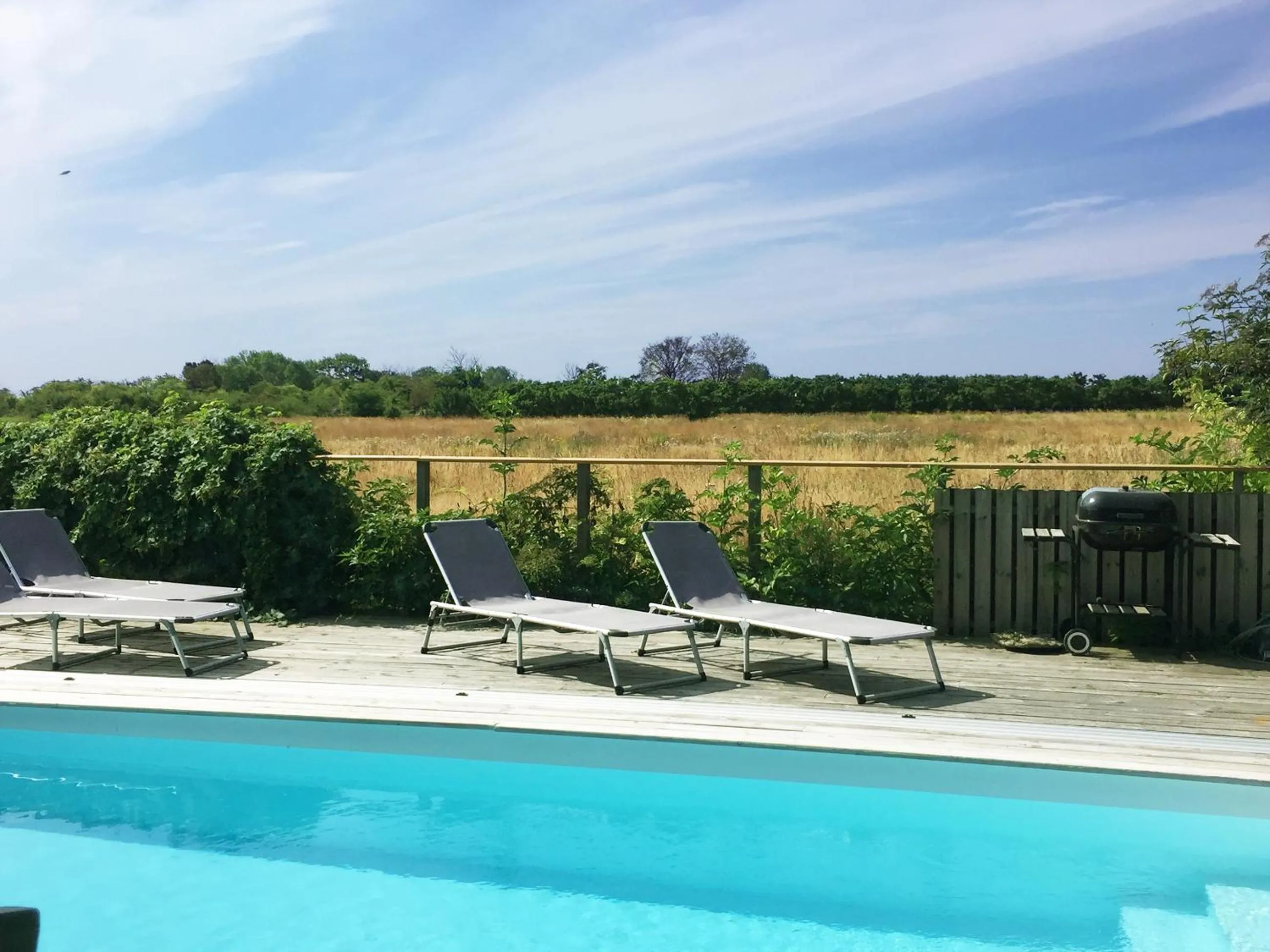 Patio in Bodelssons by the Sea