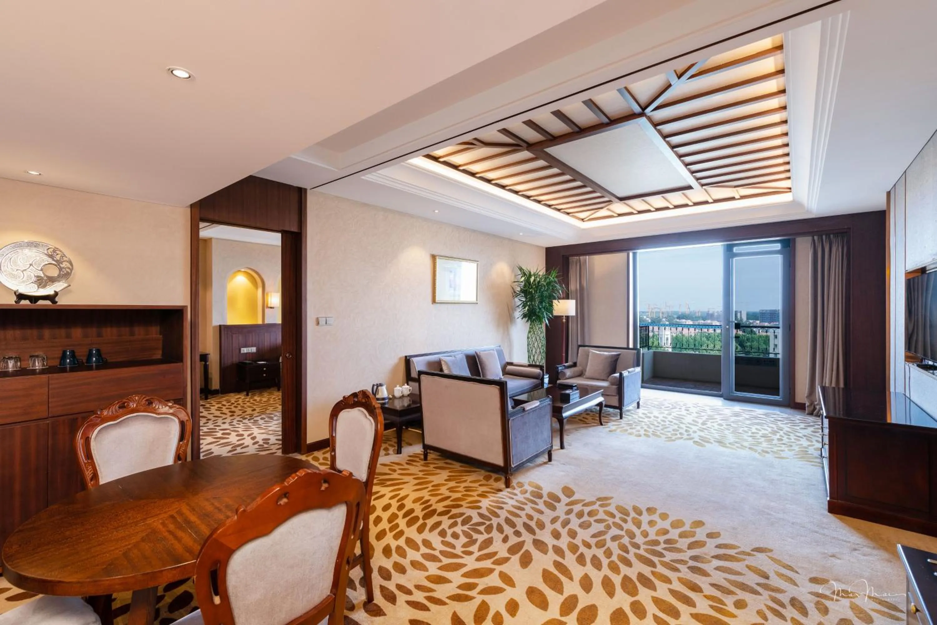 Bed in Grand Metropark Longxi Conference Center Beijing