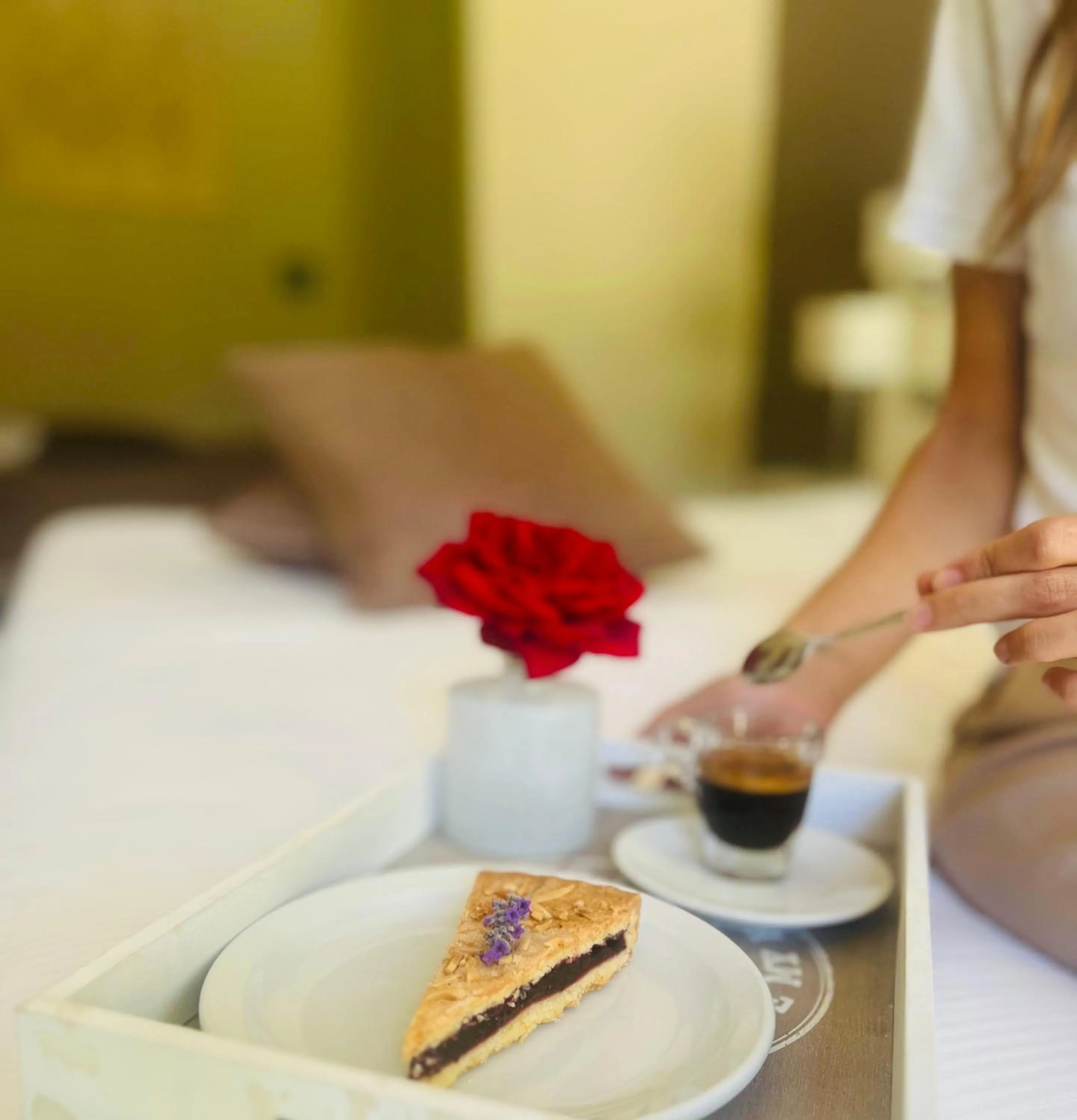 Breakfast, Bed in The Florence Hills Resort & Wellness