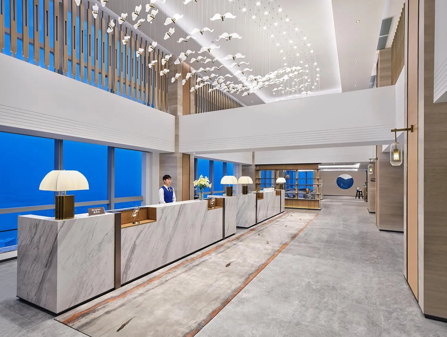 Lobby or reception in Somerset Bio-Island Guangzhou