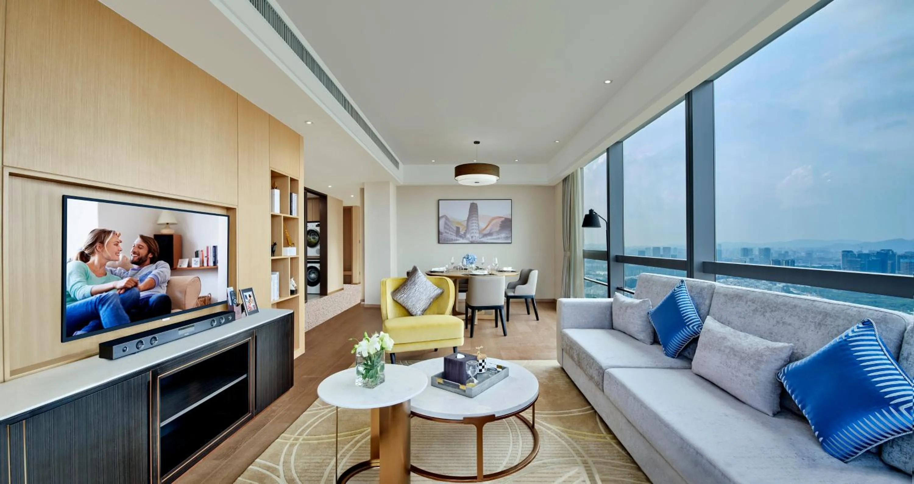 Living room in Somerset Bio-Island Guangzhou