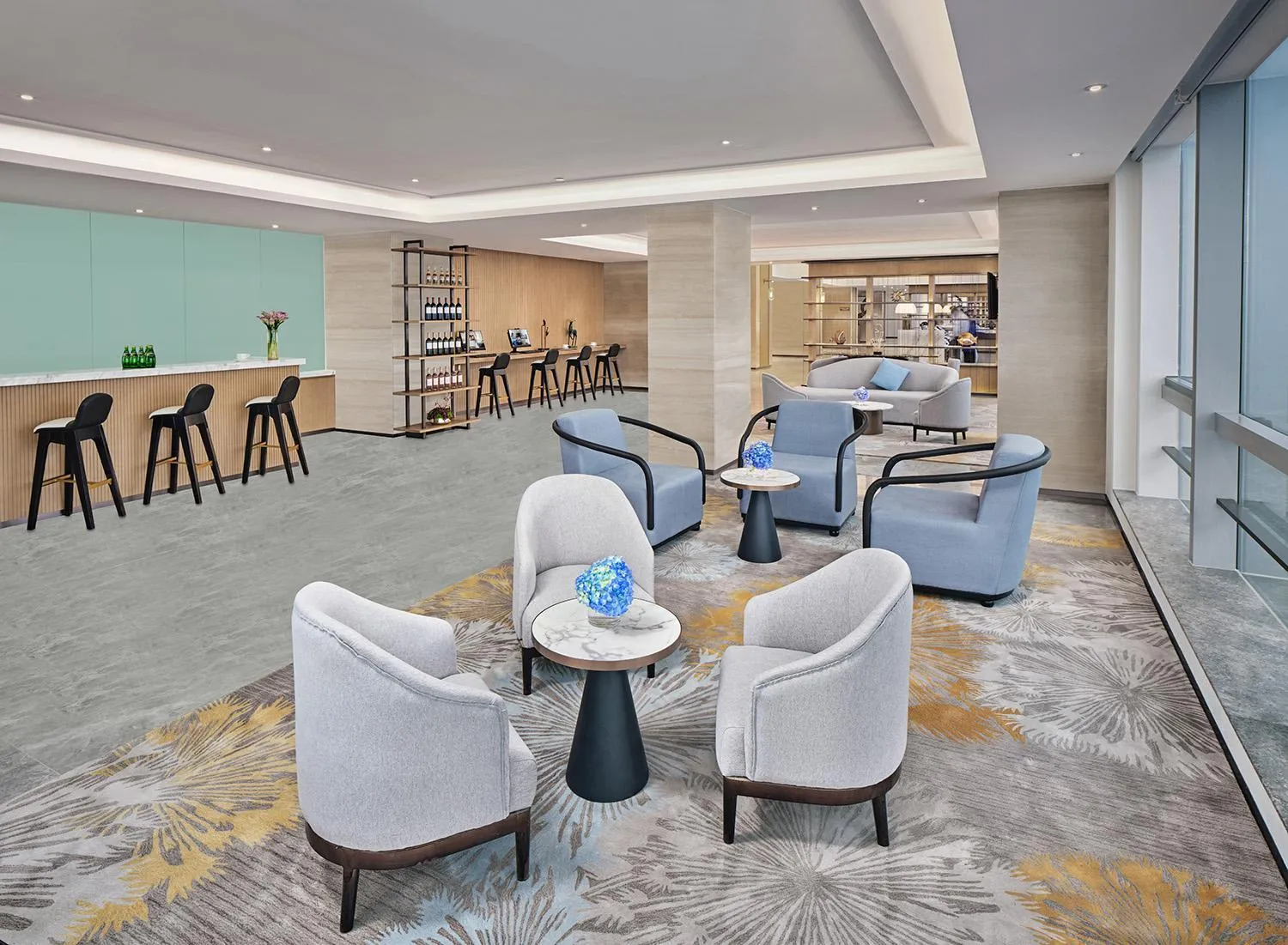 Lounge or bar in Somerset Bio-Island Guangzhou