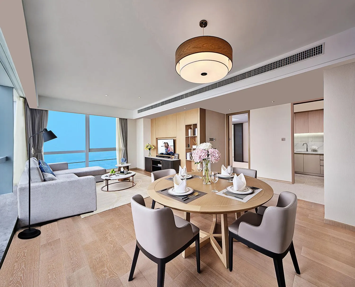 Living room in Somerset Bio-Island Guangzhou