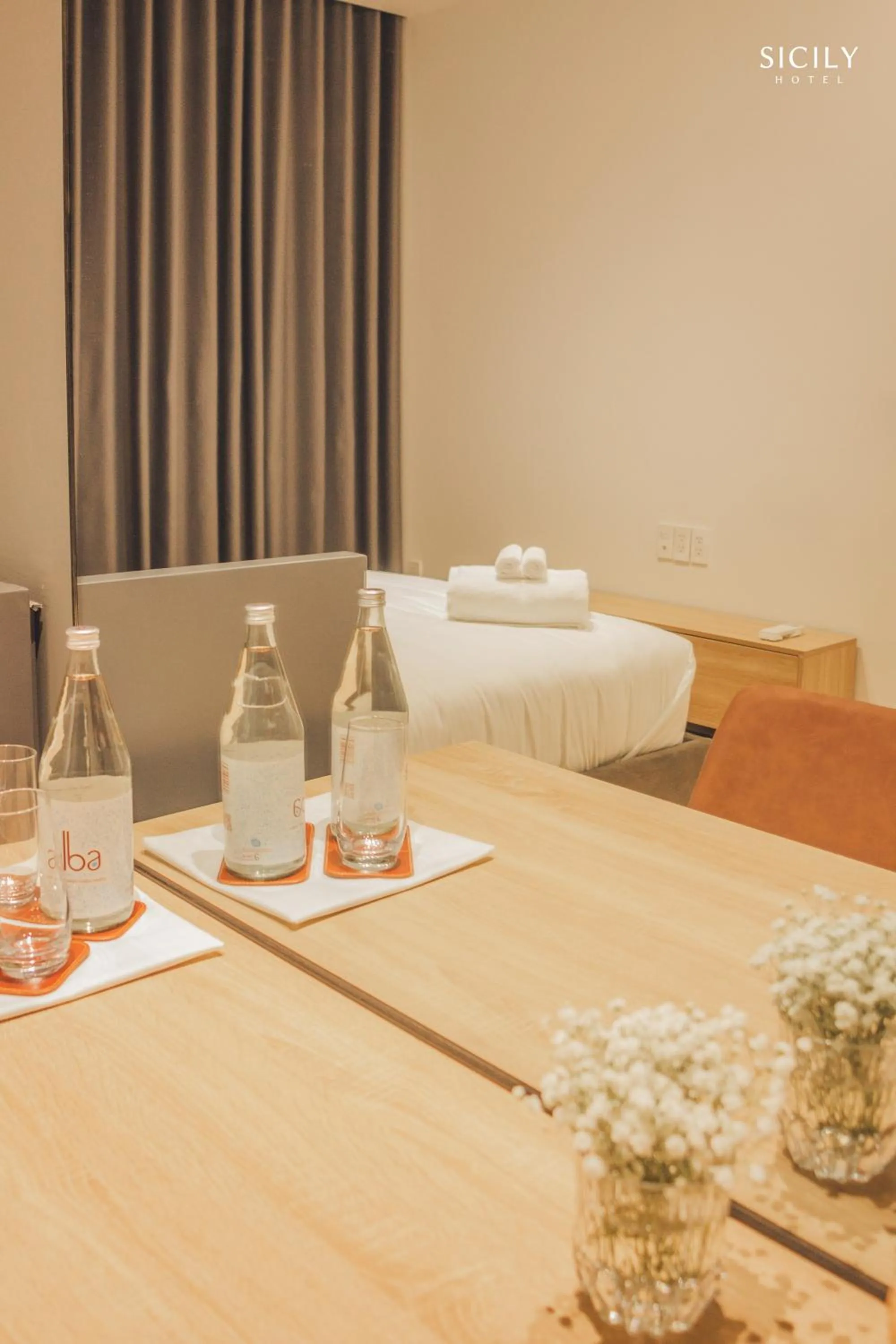 Bedroom in Sicily Hotel Grand World Phú Quốc