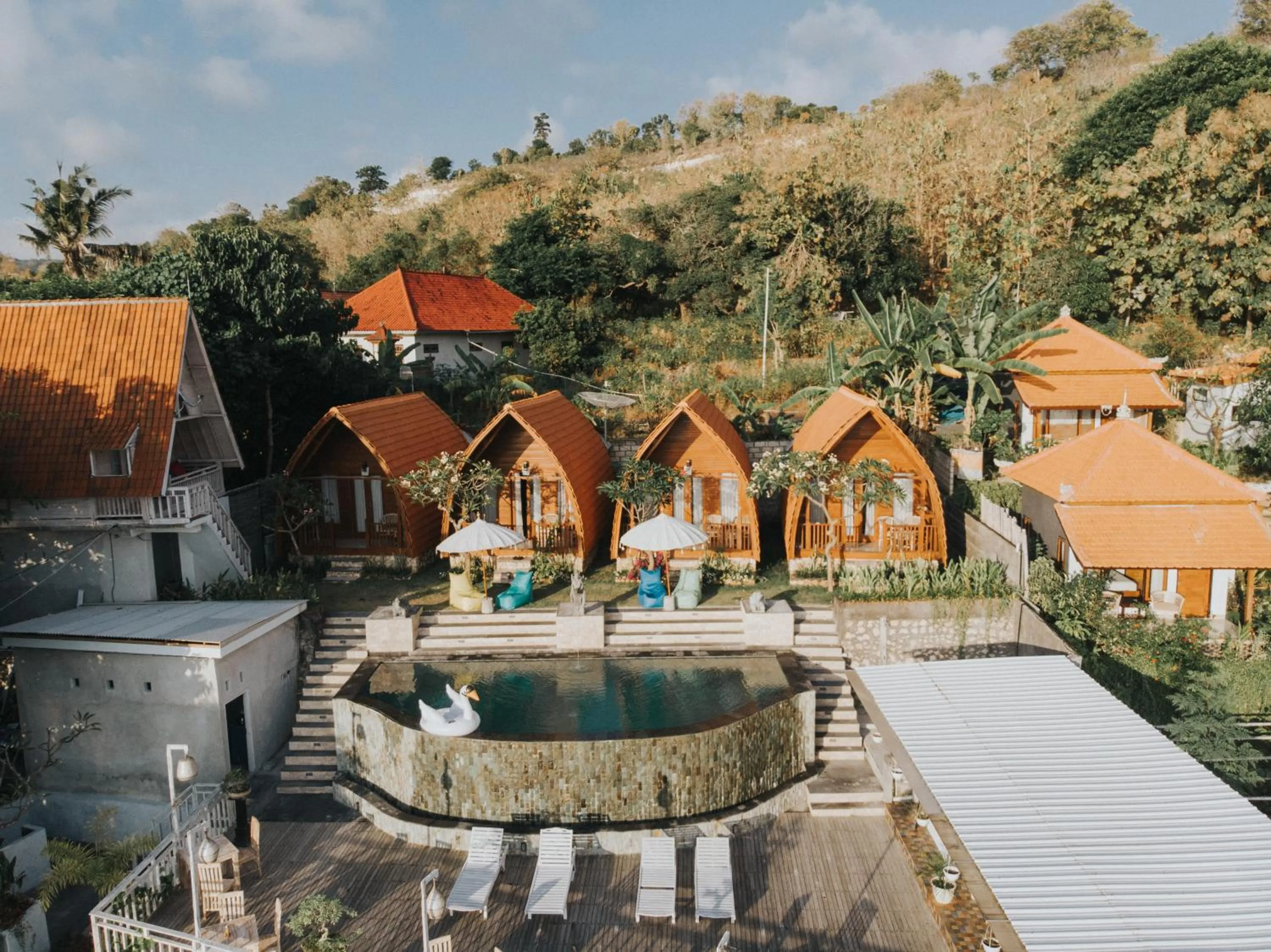 Property building in Permata Hill Nusa Penida