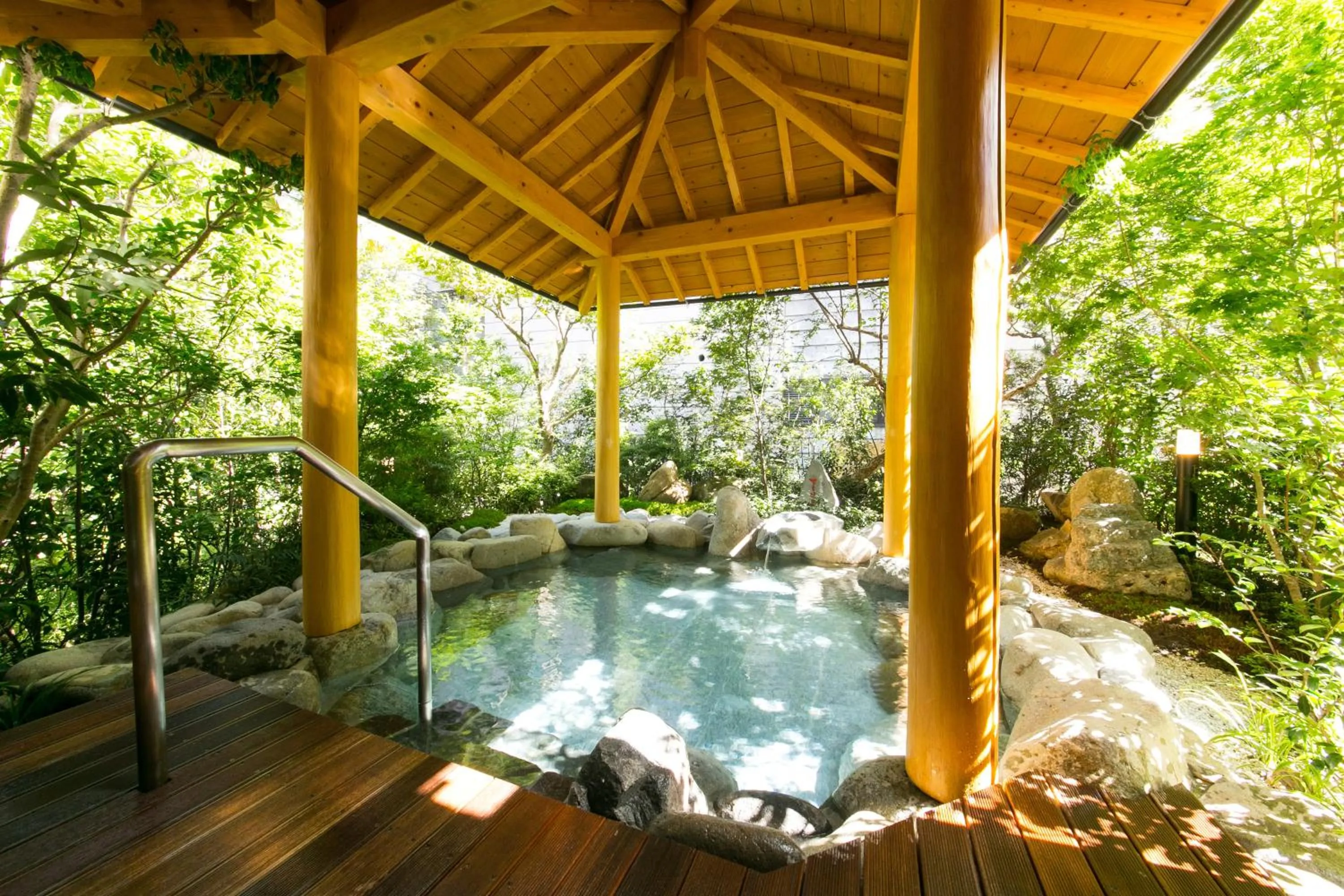 Open Air Bath in Mutsumikan