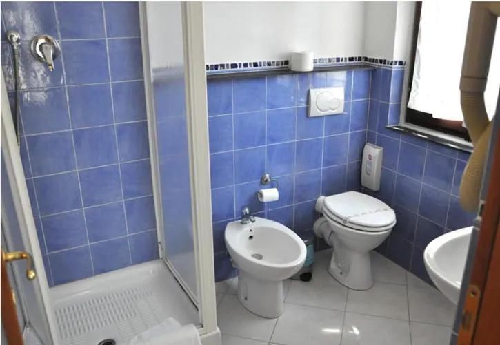 Bathroom in Hotel Marinella