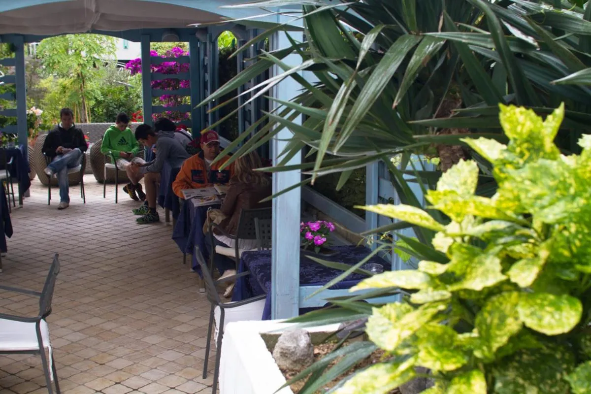 Garden view in Hotel Marinella