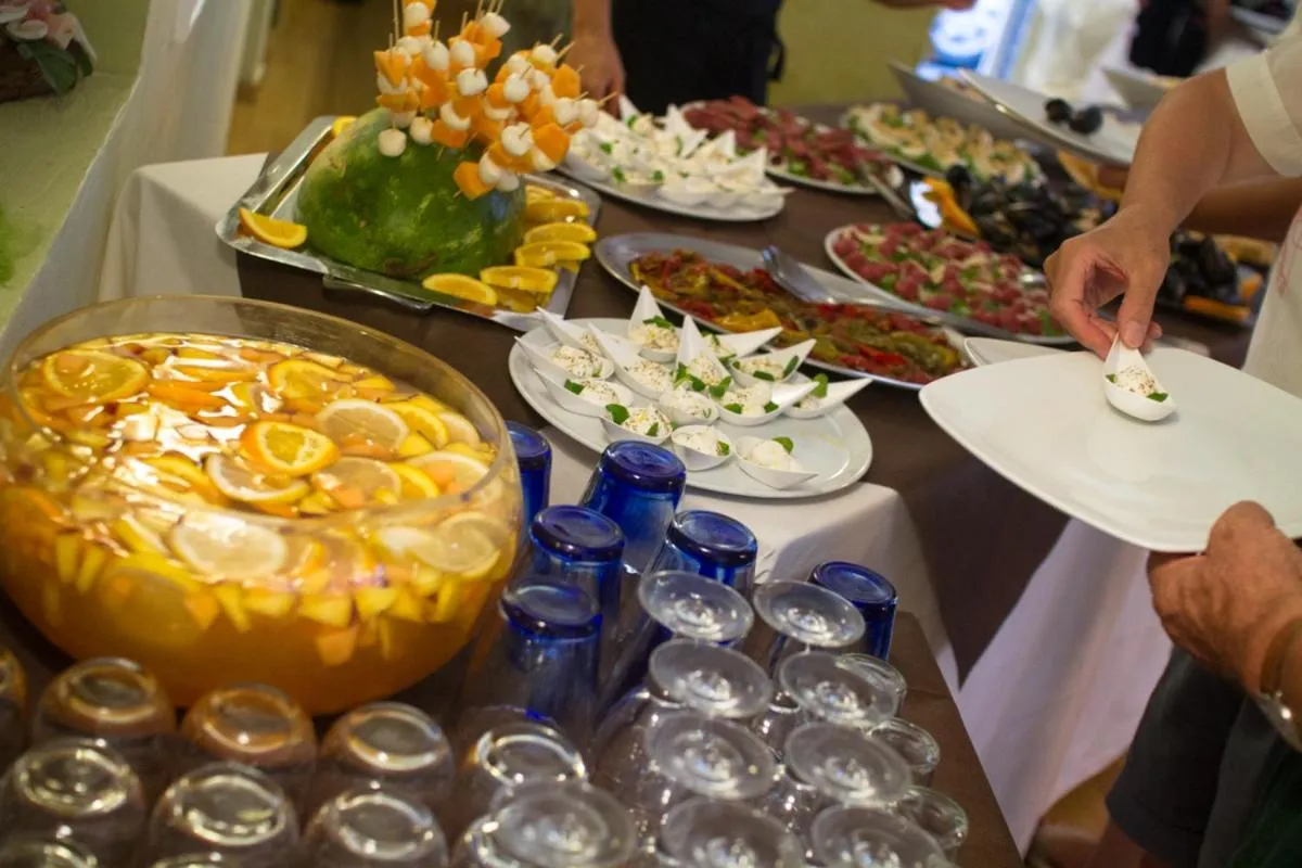 Food close-up in Hotel Marinella