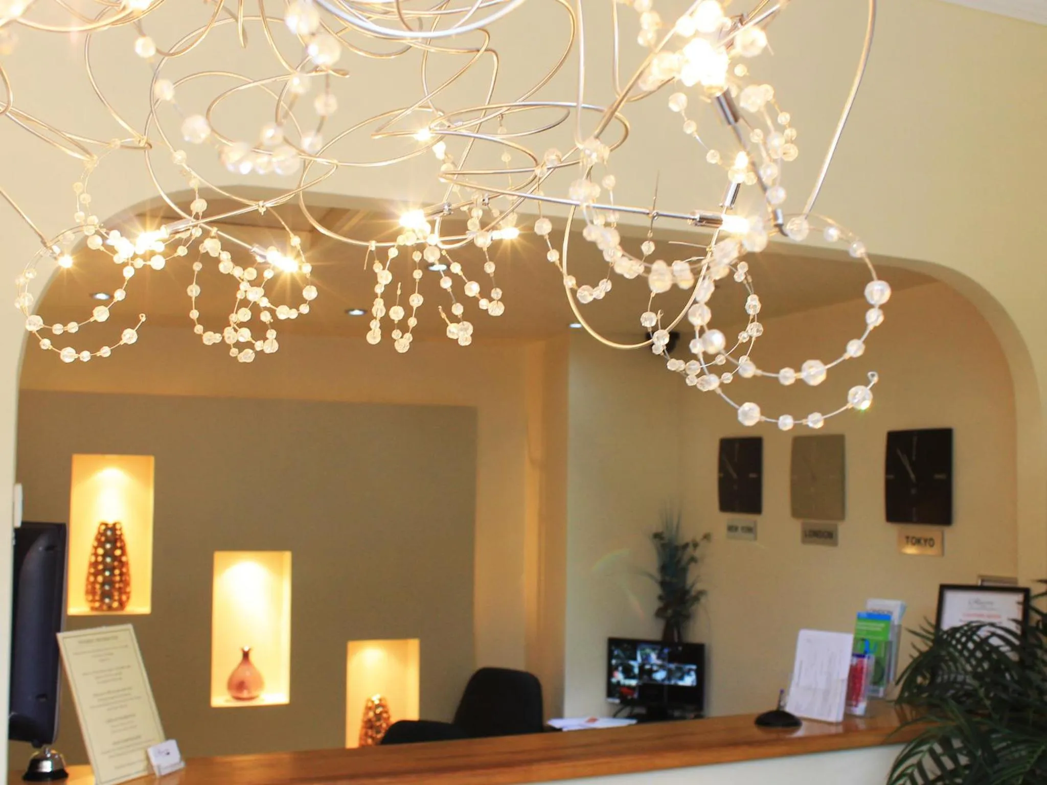 Decorative detail in Roseview Alexandra Palace Hotel